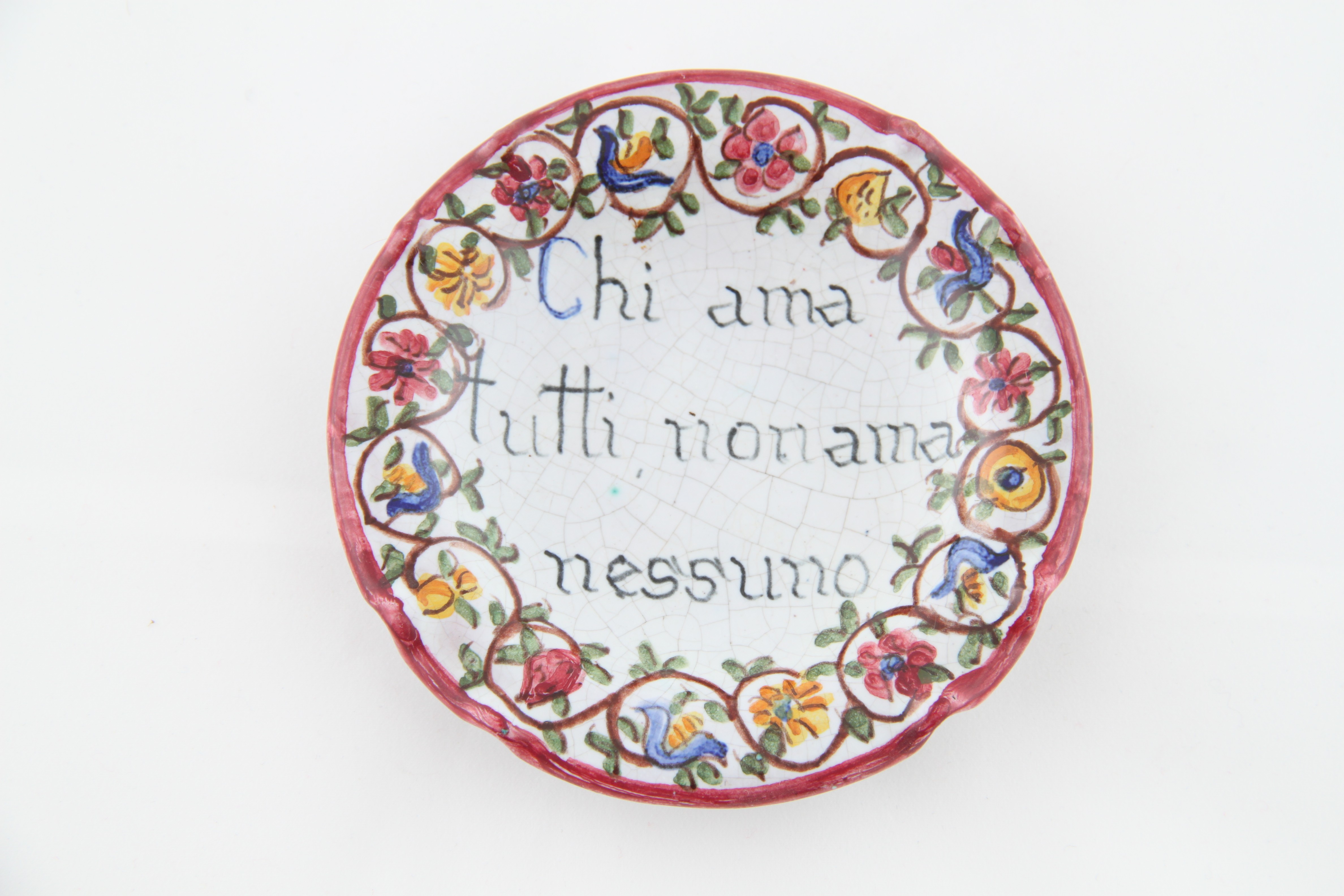 "Írásos" tányérka (Rippl-Rónai Múzeum CC BY-NC-ND)