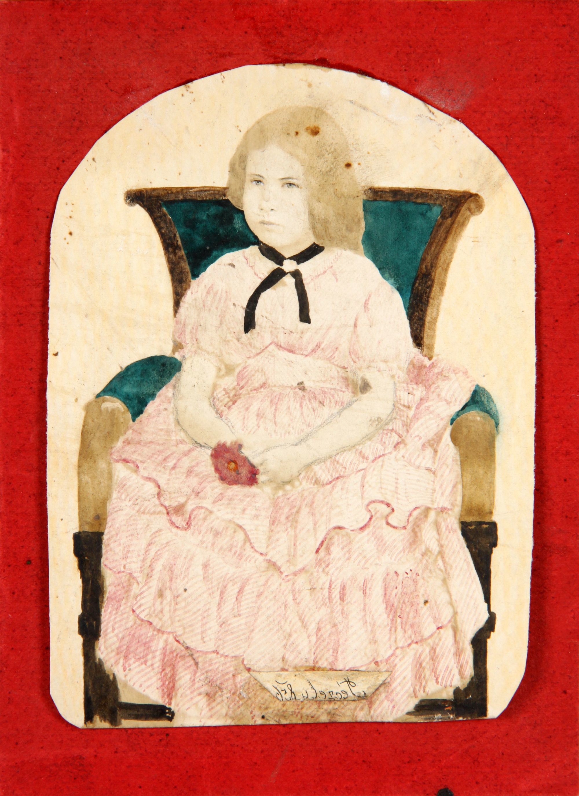 Ülő kislány (Rippl-Rónai Múzeum CC BY-NC-SA)