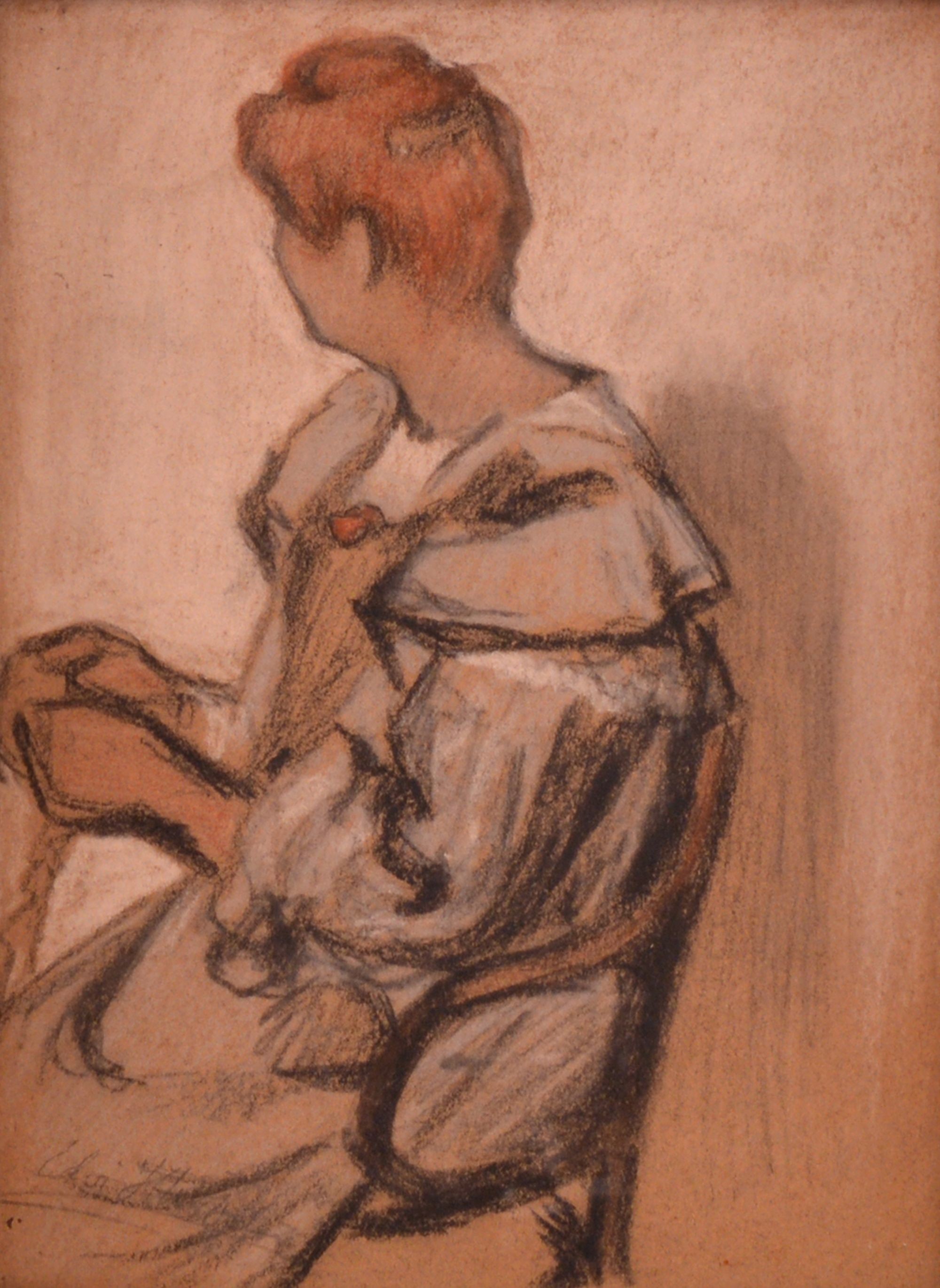 Ülő nő (Rippl-Rónai Múzeum CC BY-NC-ND)