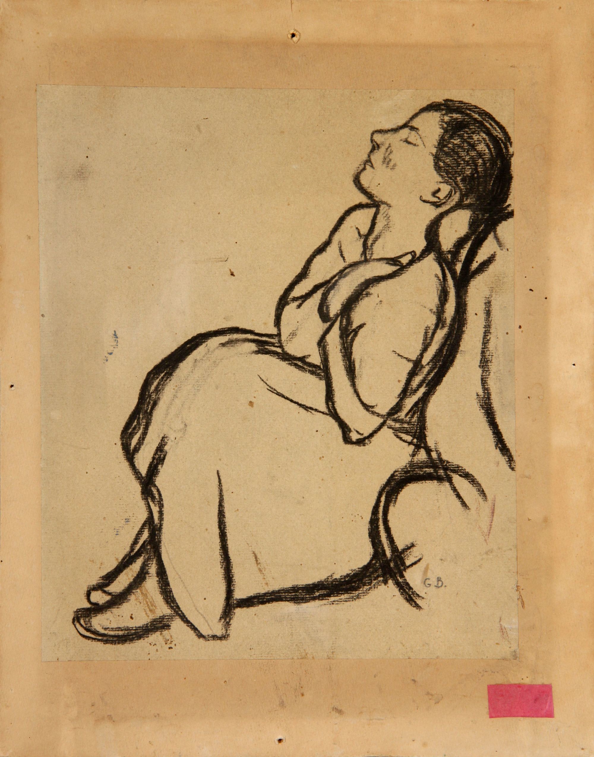 Ülő nő (Rippl-Rónai Múzeum CC BY-NC-SA)