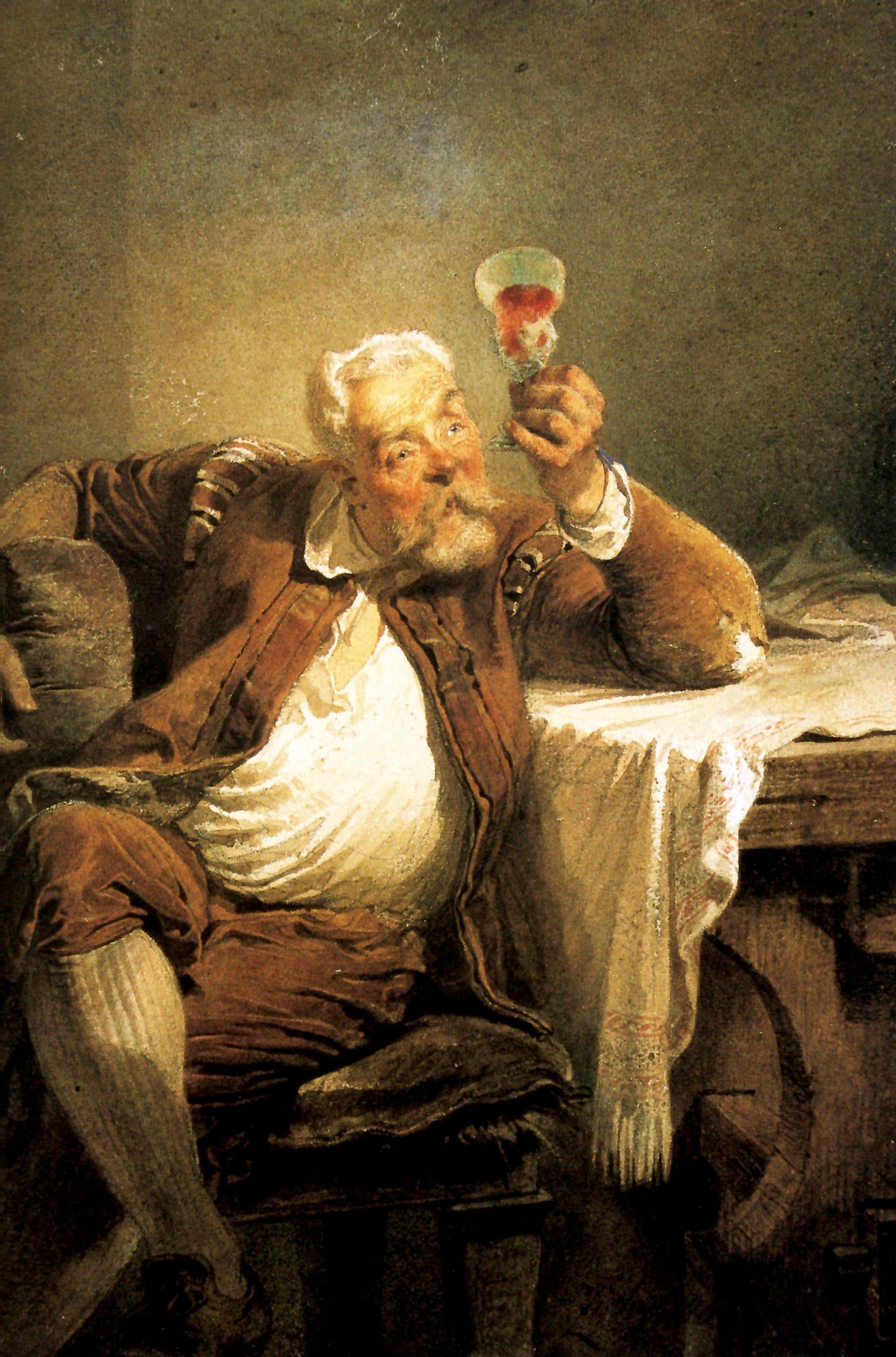 A jó bor (Rippl-Rónai Múzeum CC BY-NC-SA)