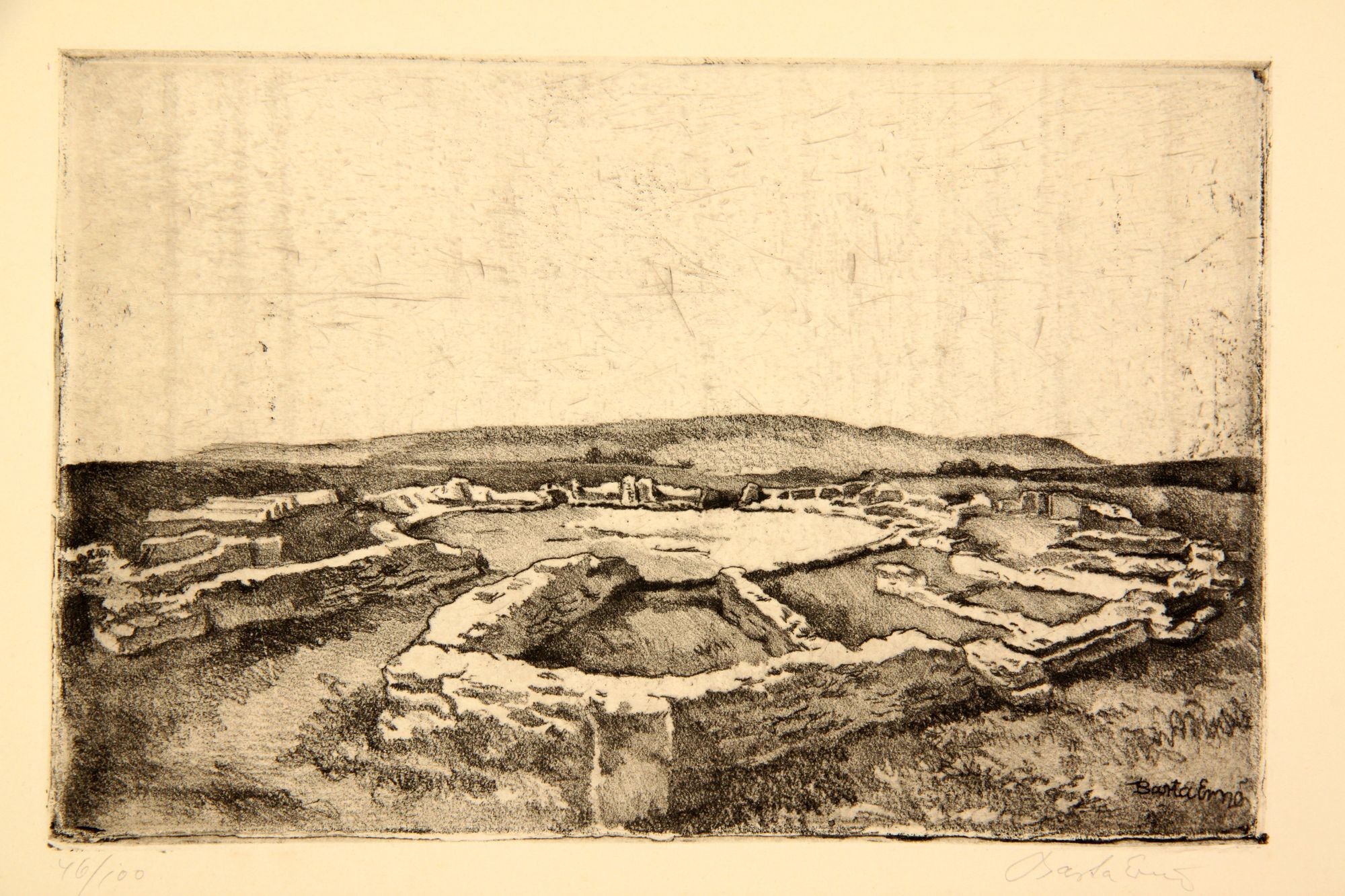 A polgárváros Amphiteátriuma (Aquincum) (Rippl-Rónai Múzeum CC BY-NC-SA)