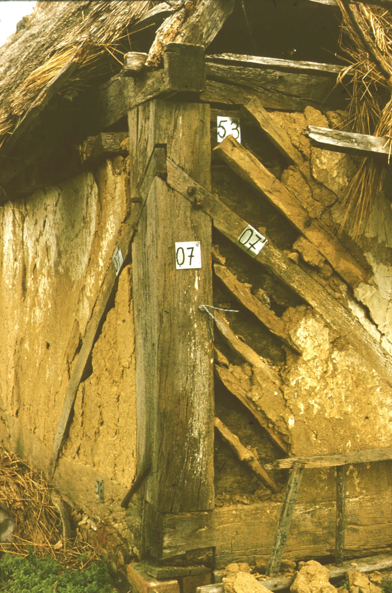 A présház ÉNy-i sarka, nézet ÉNy-ról (Rippl-Rónai Múzeum CC BY-NC-ND)