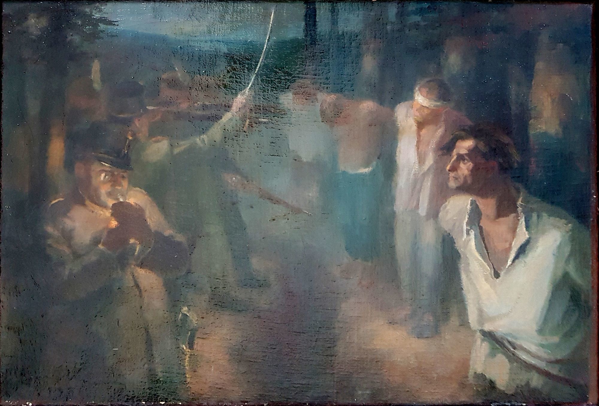 A somogyi direktórium - Latinca Sándor és társai kivégzése 1919-ben (Rippl-Rónai Múzeum CC BY-NC-SA)