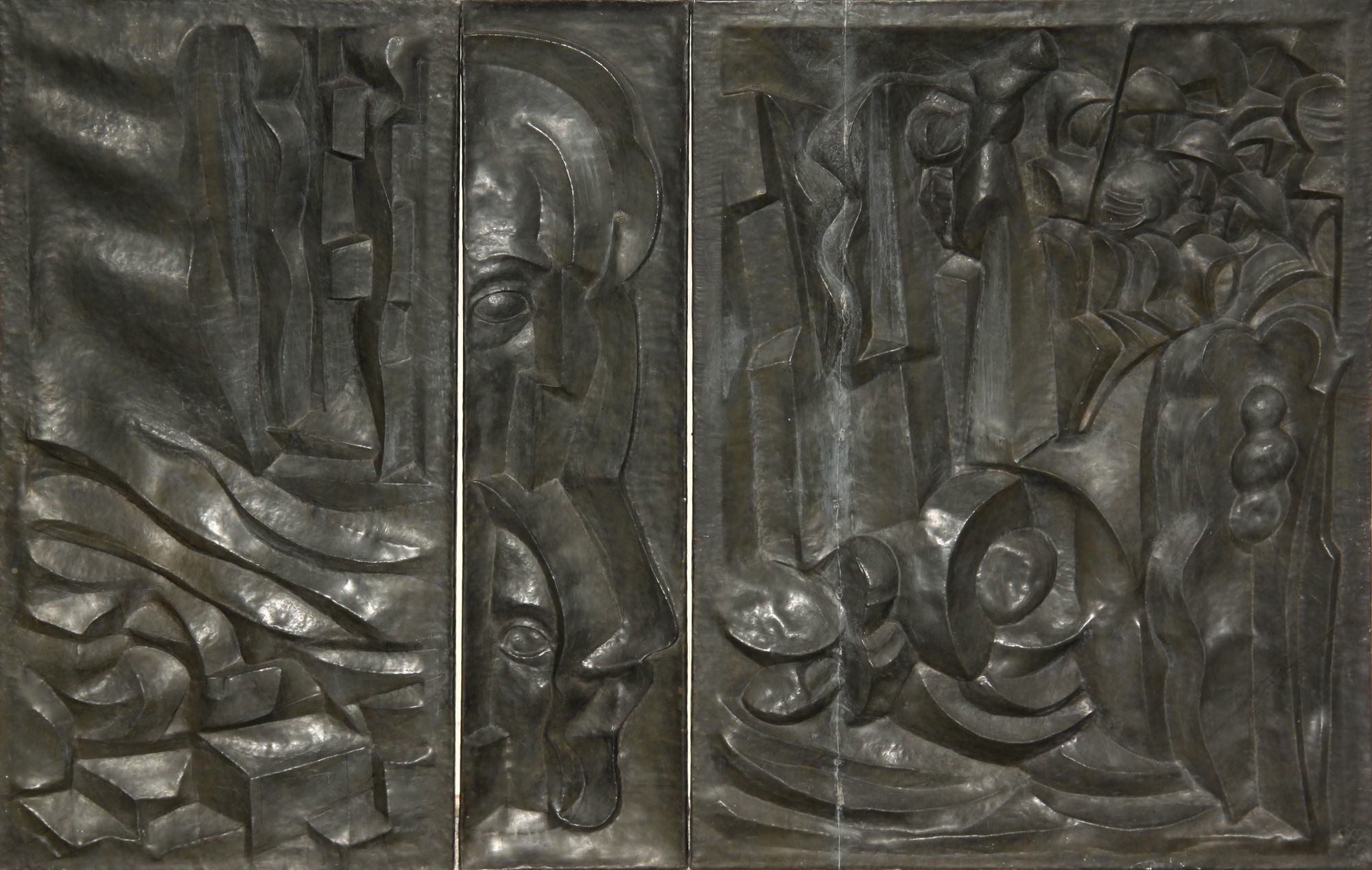 A triptychon középső része (Rippl-Rónai Múzeum CC BY-NC-ND)