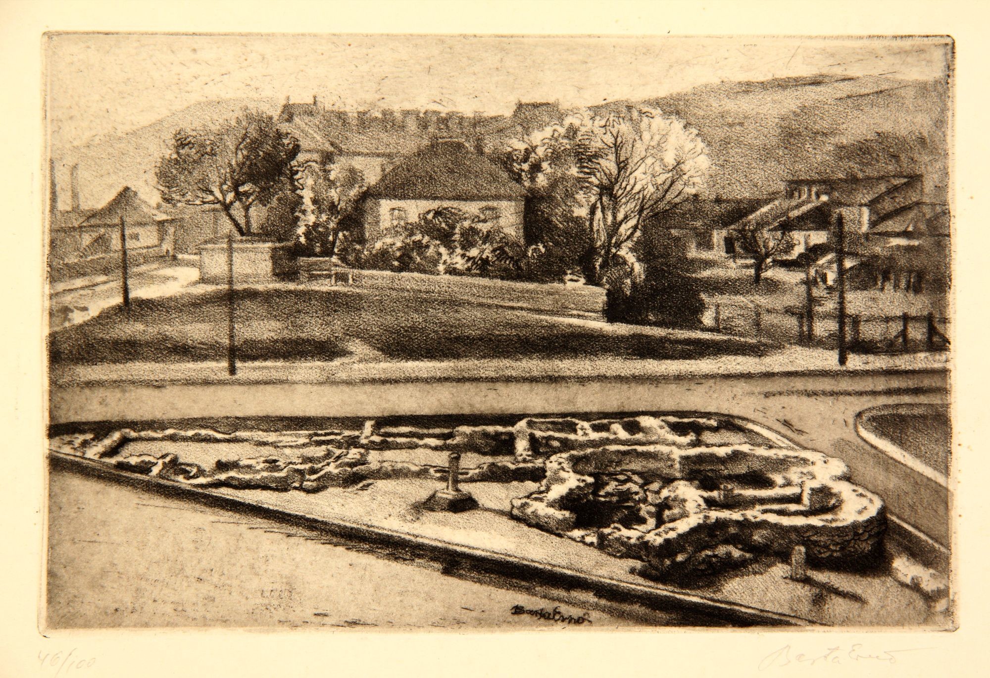 Az óbudai ókeresztény-temető kápolnája (Rippl-Rónai Múzeum CC BY-NC-SA)