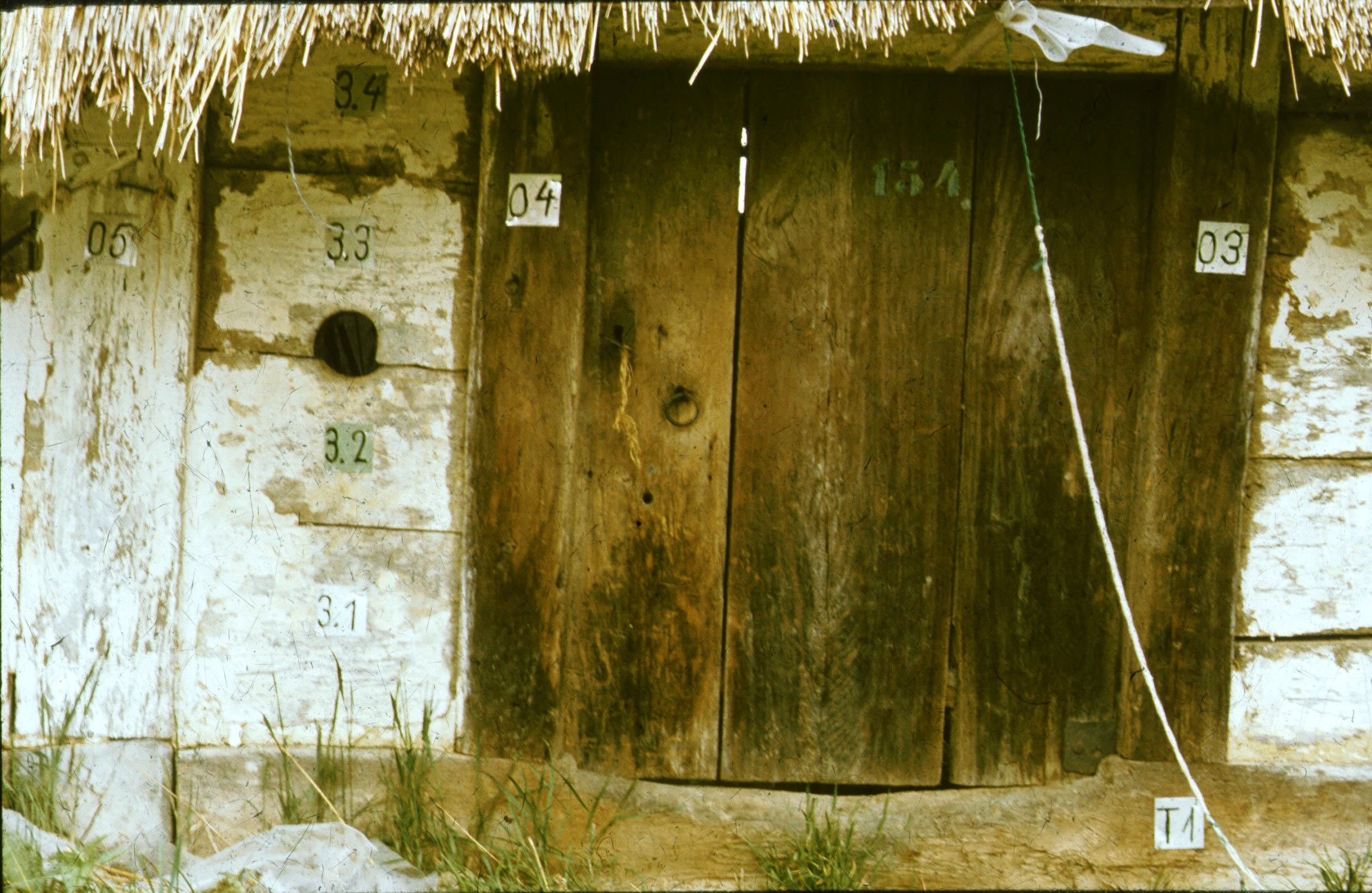 Bejárati ajtó a D-i homlokzaton (Rippl-Rónai Múzeum CC BY-NC-ND)