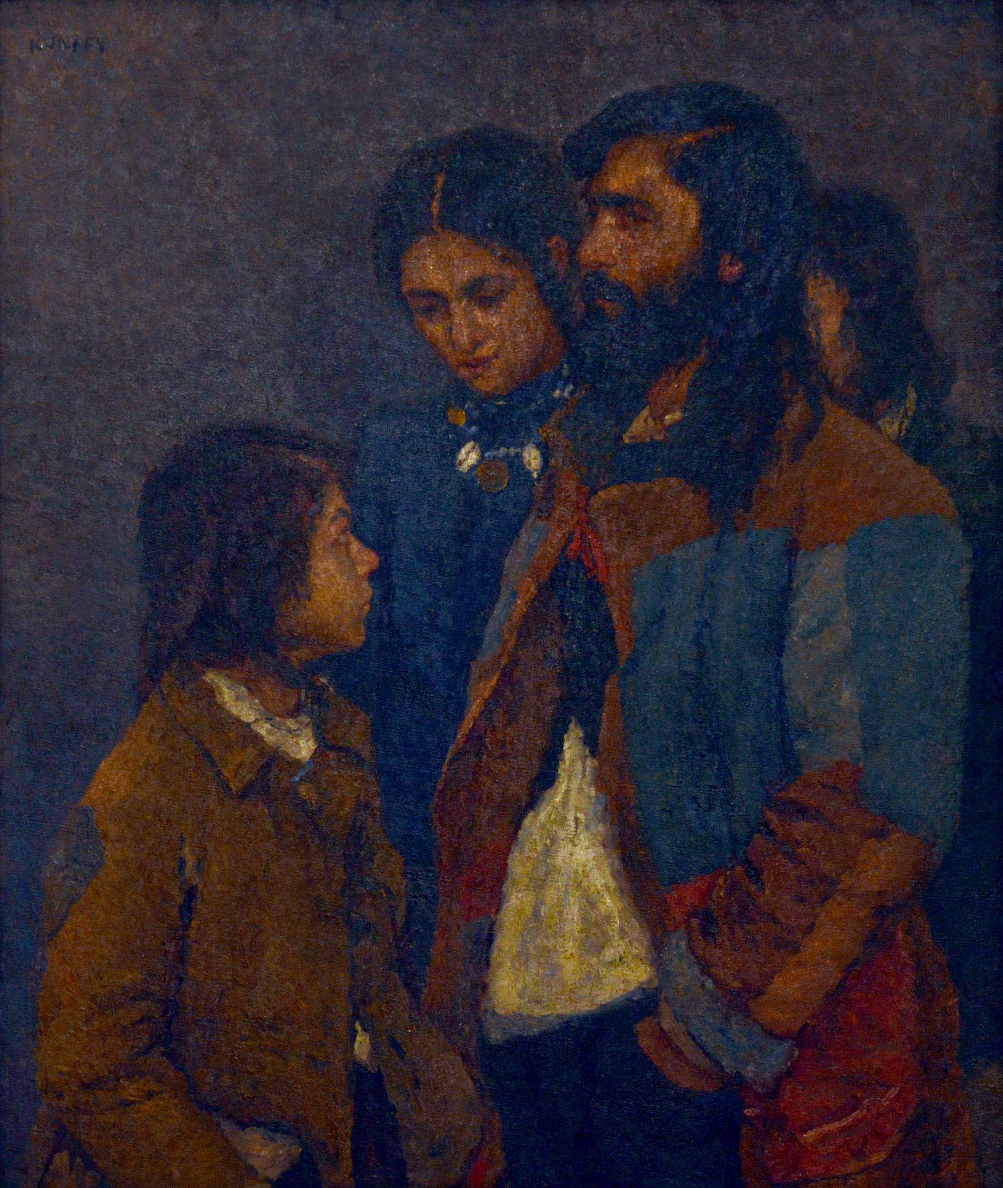 Cigányvajda családja (Rippl-Rónai Múzeum CC BY-NC-ND)