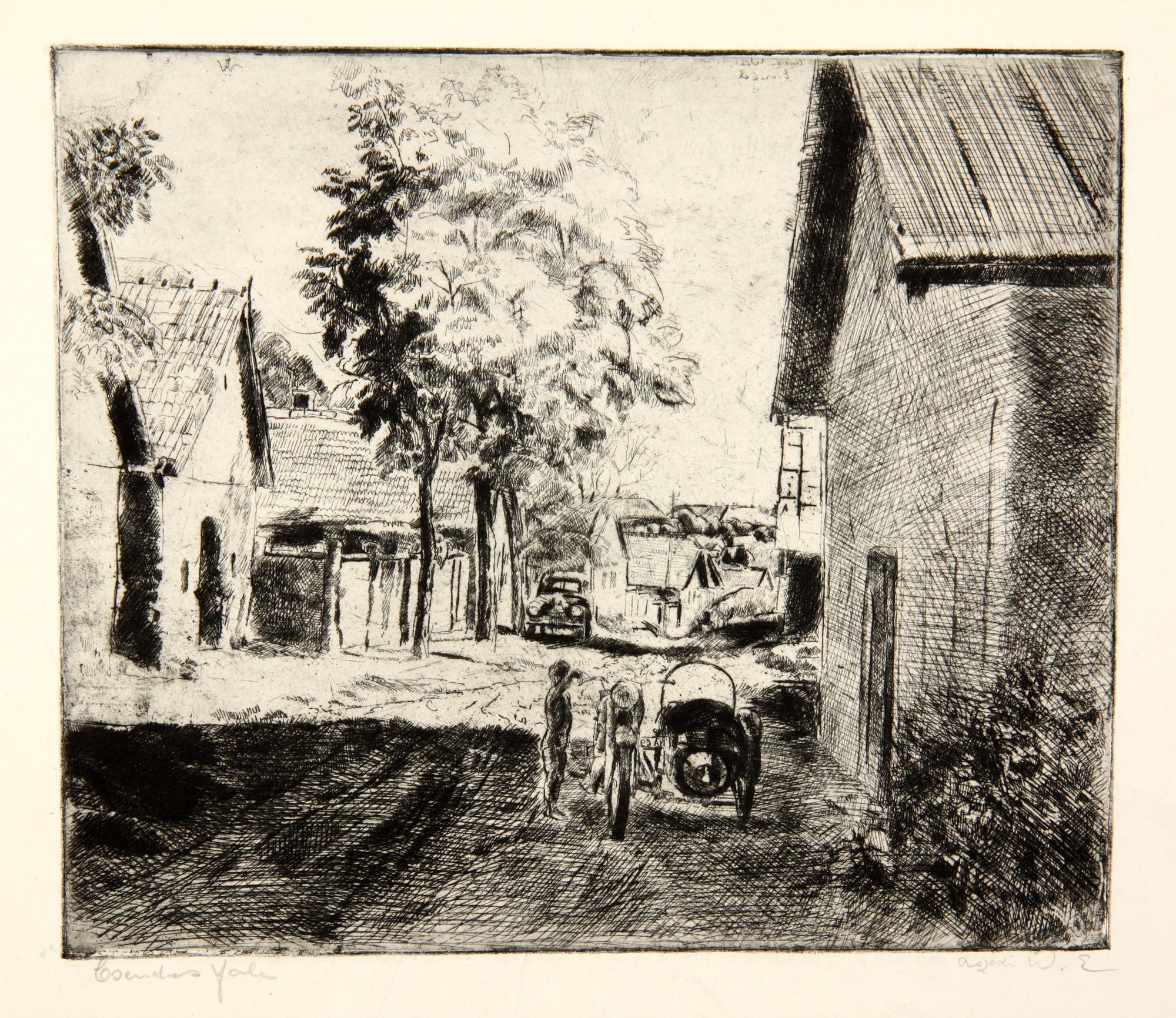 Csendes a falu (Rippl-Rónai Múzeum CC BY-NC-SA)