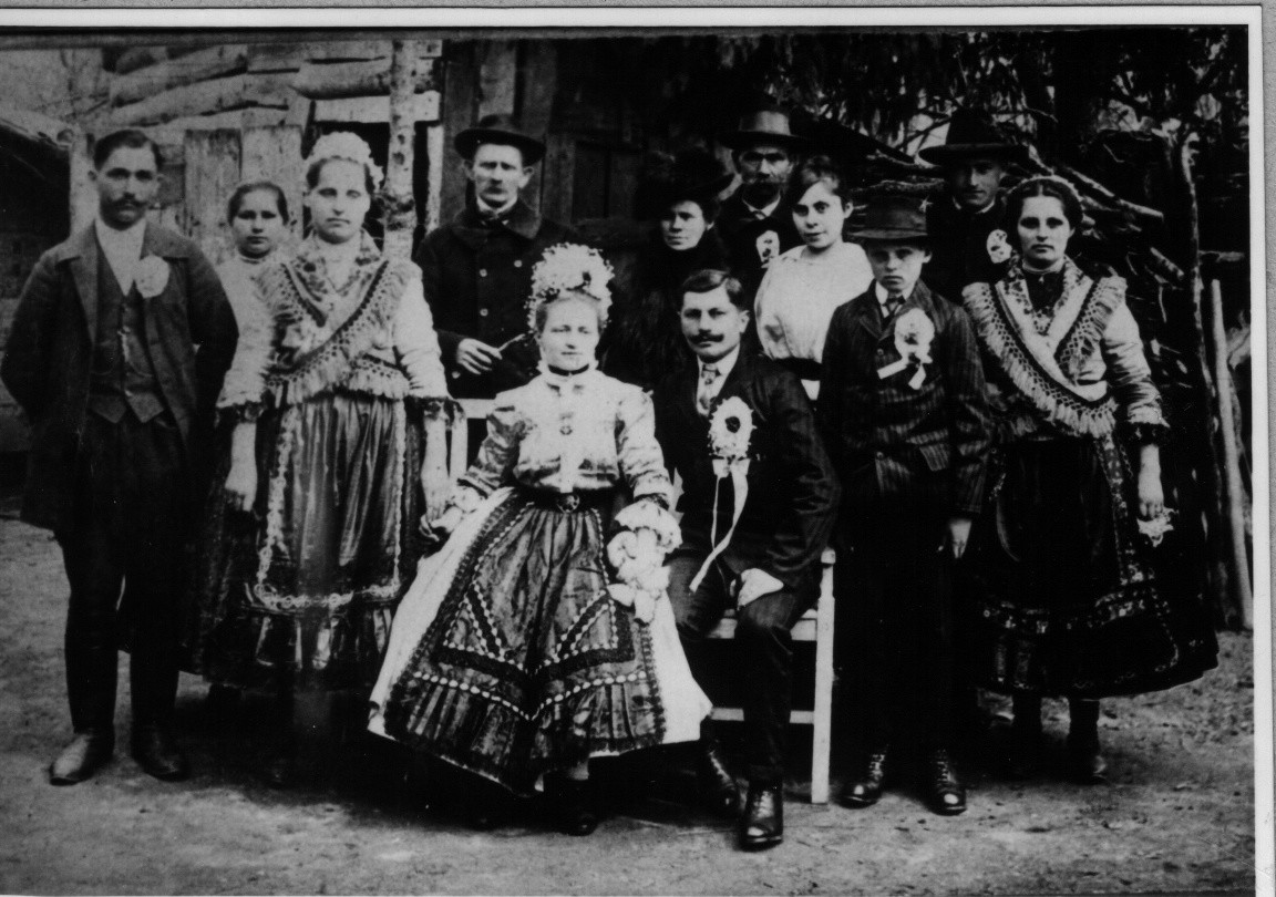 Cserti János esküvője 1918 (Rippl-Rónai Múzeum CC BY-NC-ND)