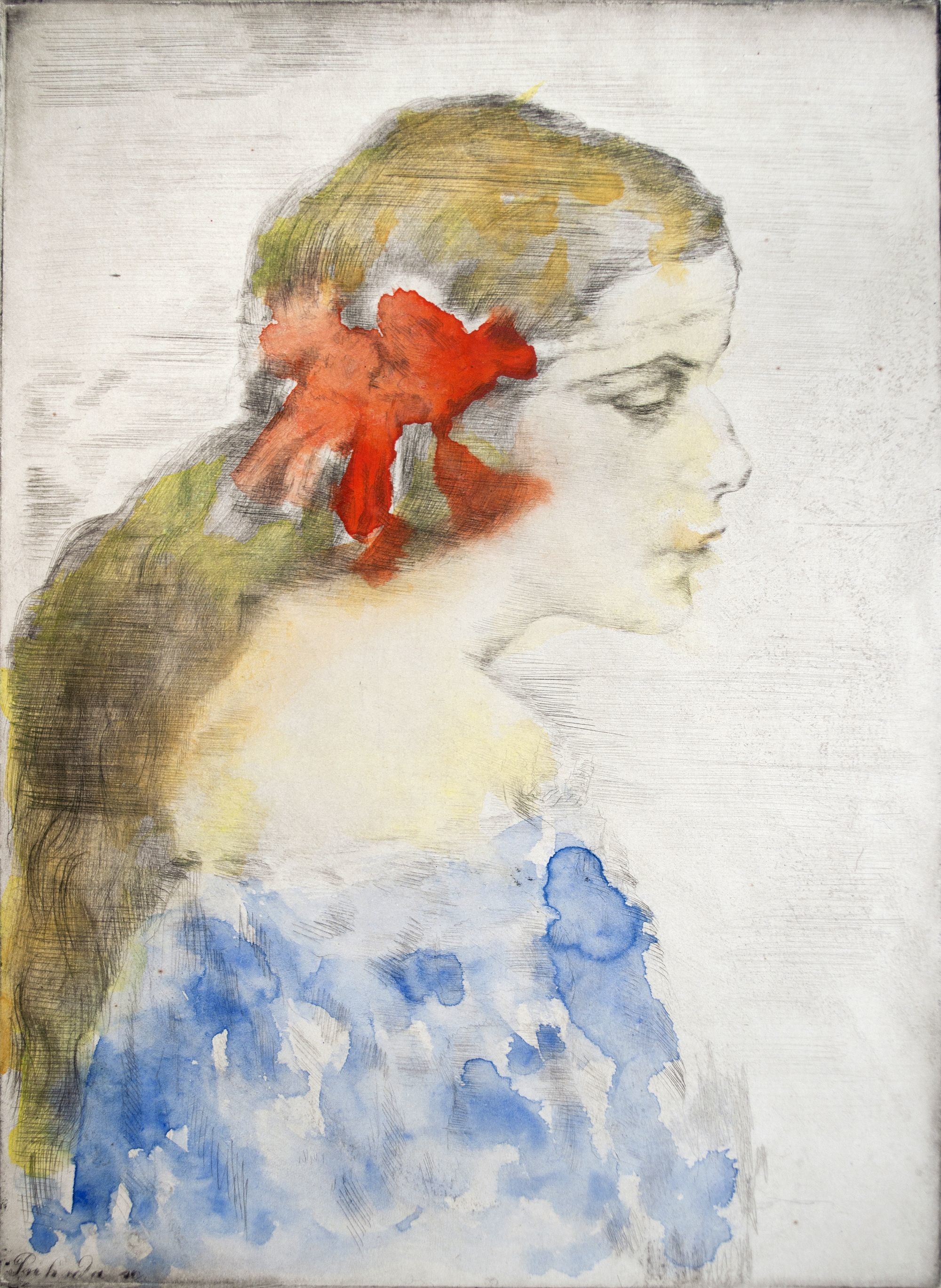 Darvas Lili arcképe (Rippl-Rónai Múzeum CC BY-NC-SA)