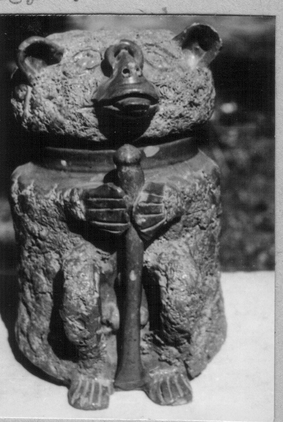 Dohánytartó medve (Rippl-Rónai Múzeum CC BY-NC-ND)