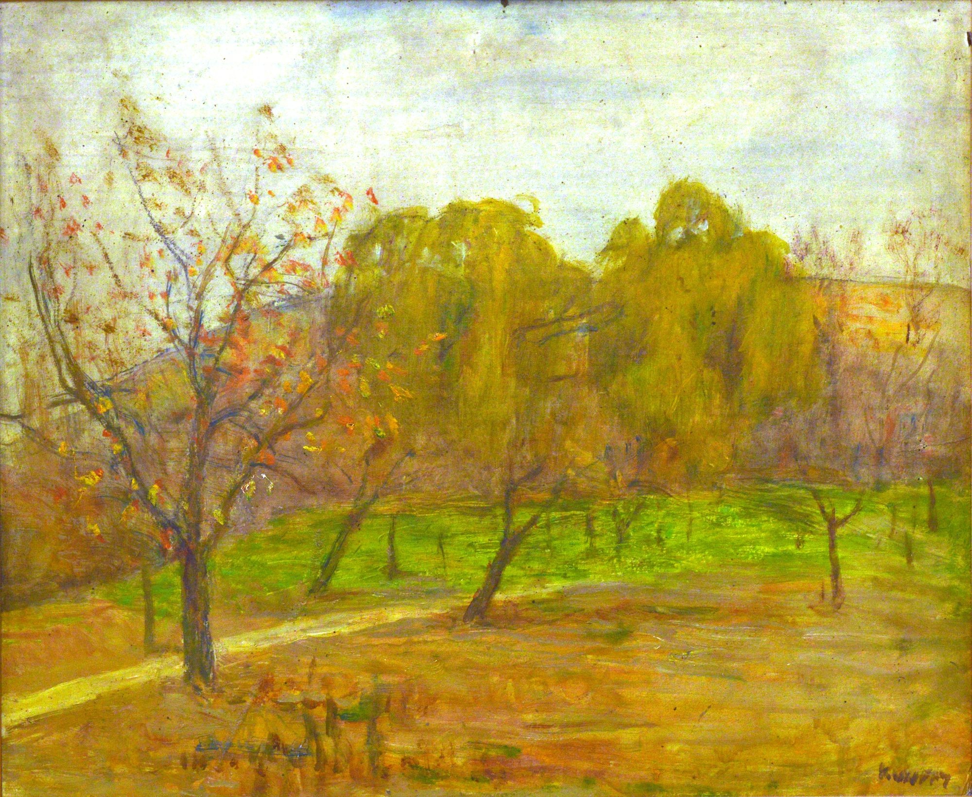 Fák ősszel (Rippl-Rónai Múzeum CC BY-NC-SA)