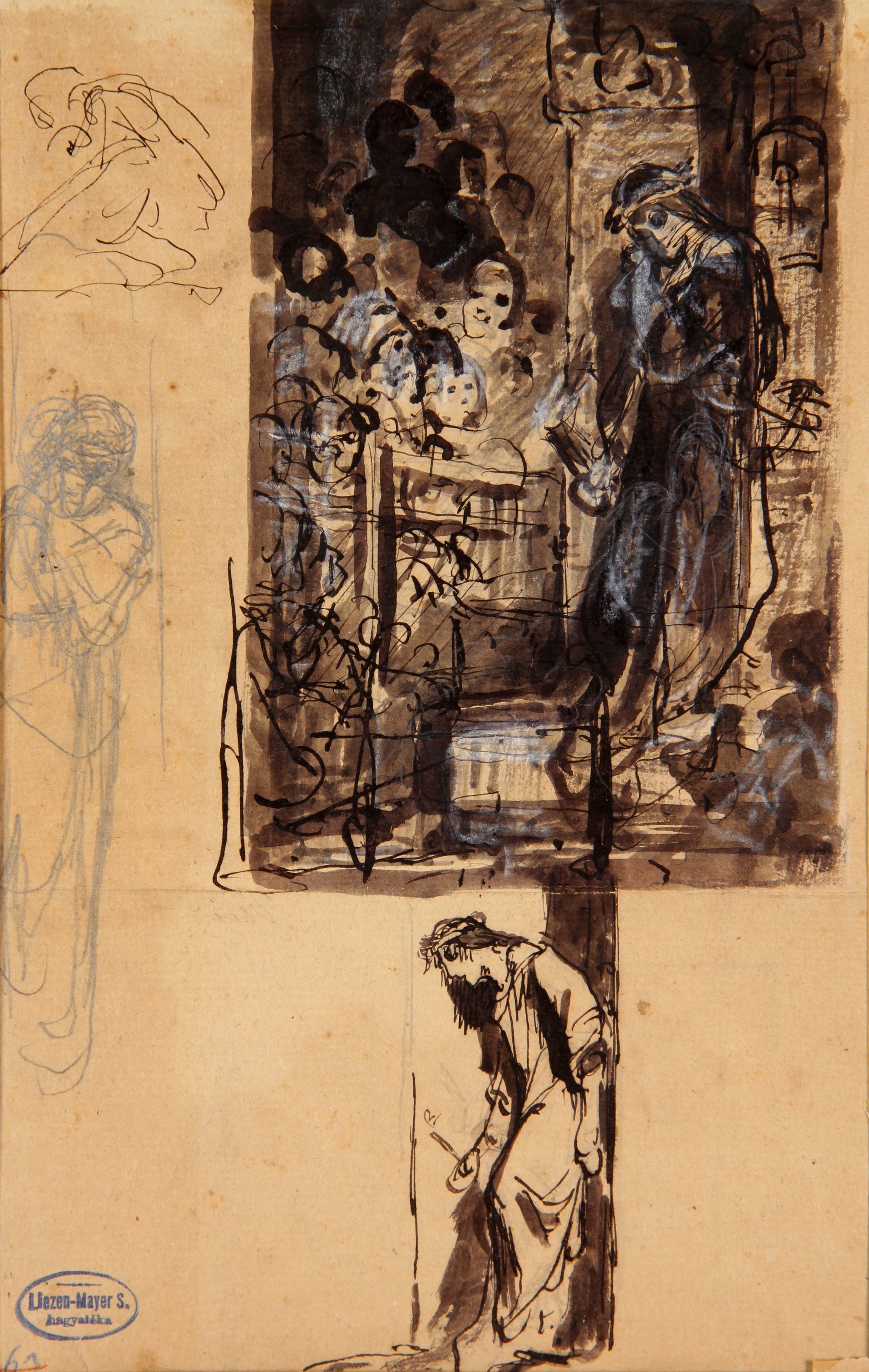 Faust illusztráció (Rippl-Rónai Múzeum CC BY-NC-SA)