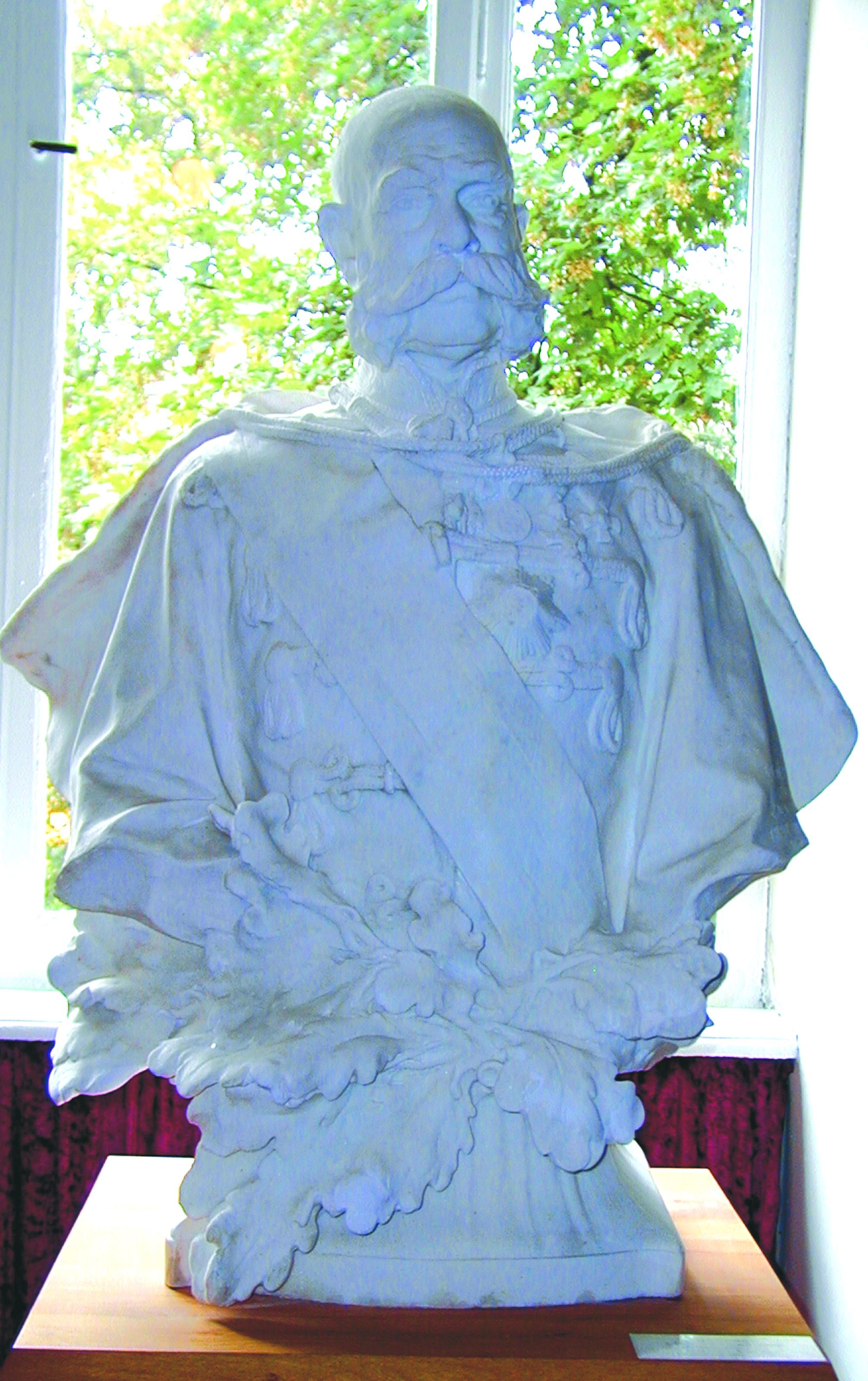 Ferenc József mellszobra (Rippl-Rónai Múzeum CC BY-NC-SA)