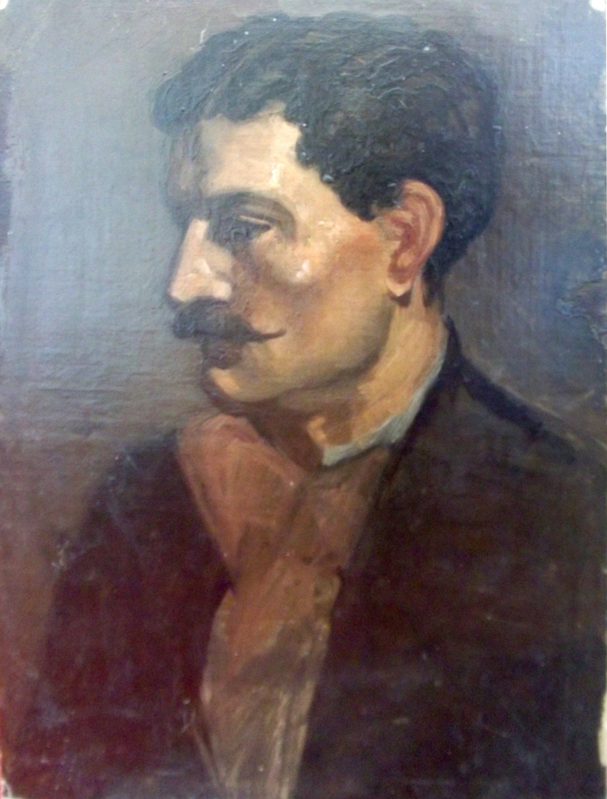Férfi portré (Rippl-Rónai Múzeum CC BY-NC-SA)