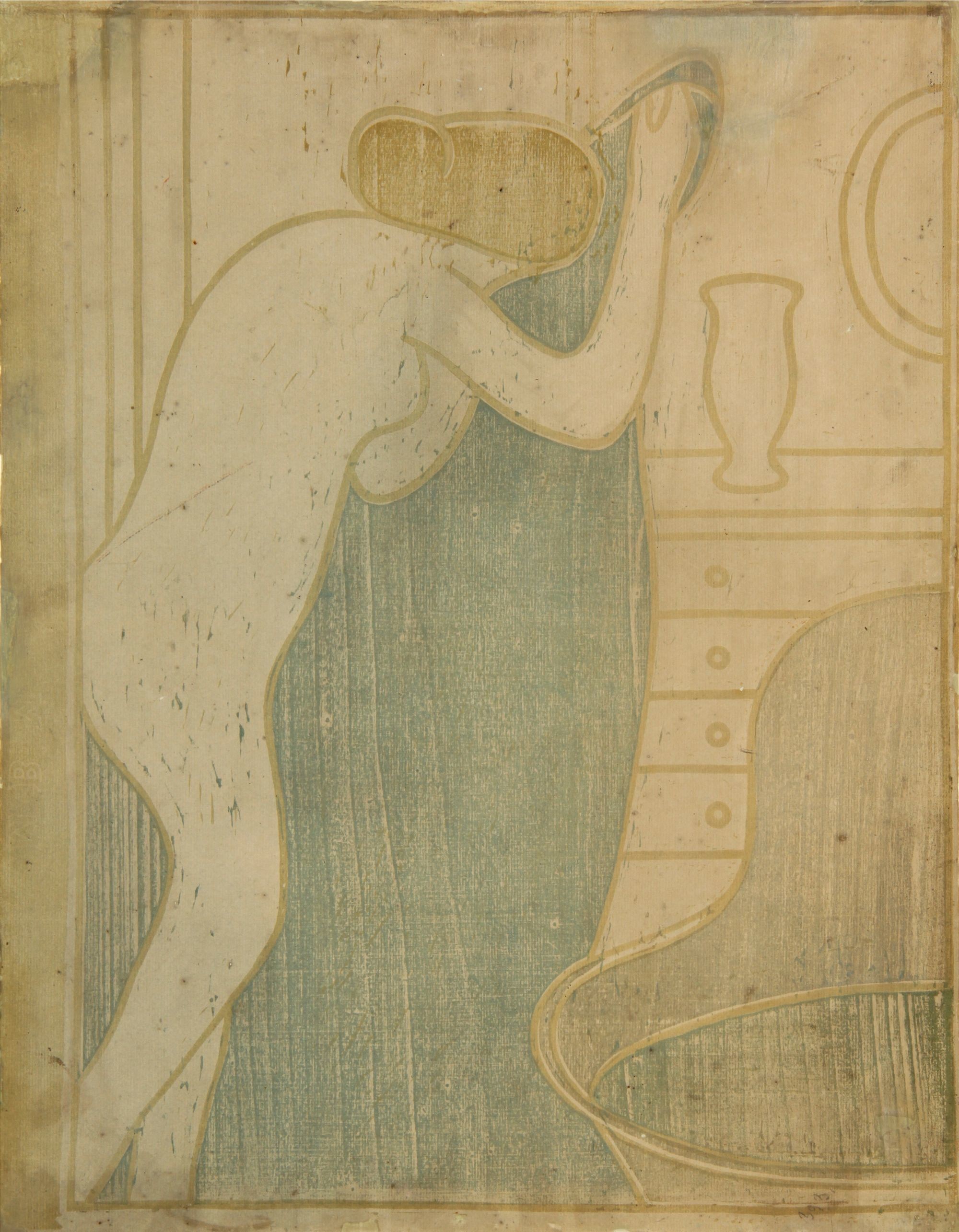 Fürdő nő (Rippl-Rónai Múzeum CC BY-NC-SA)
