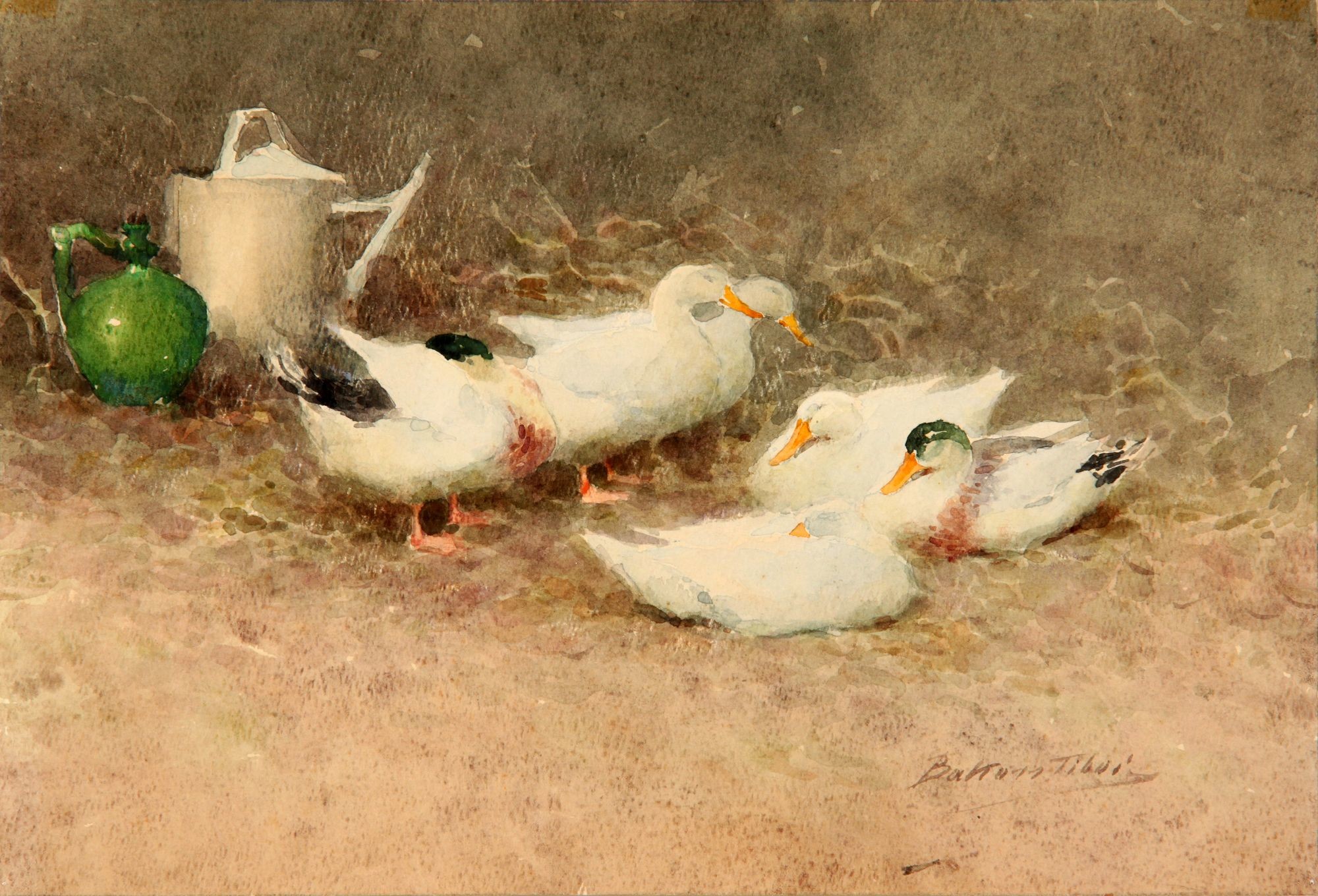 Heverő kacsák (Rippl-Rónai Múzeum CC BY-NC-SA)