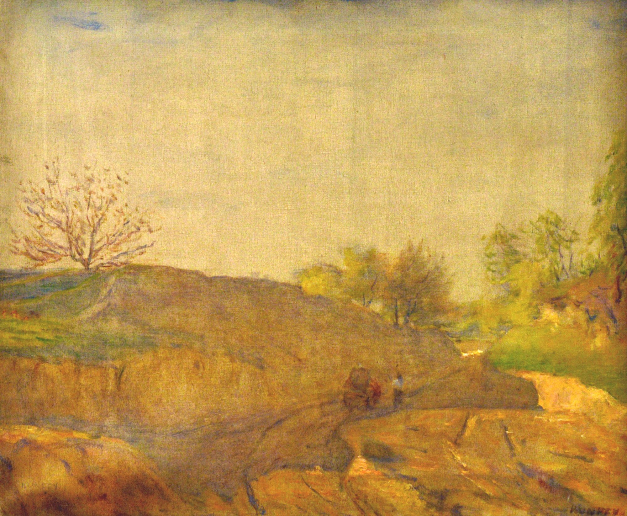 Homokos út ősszel (Rippl-Rónai Múzeum CC BY-NC-ND)