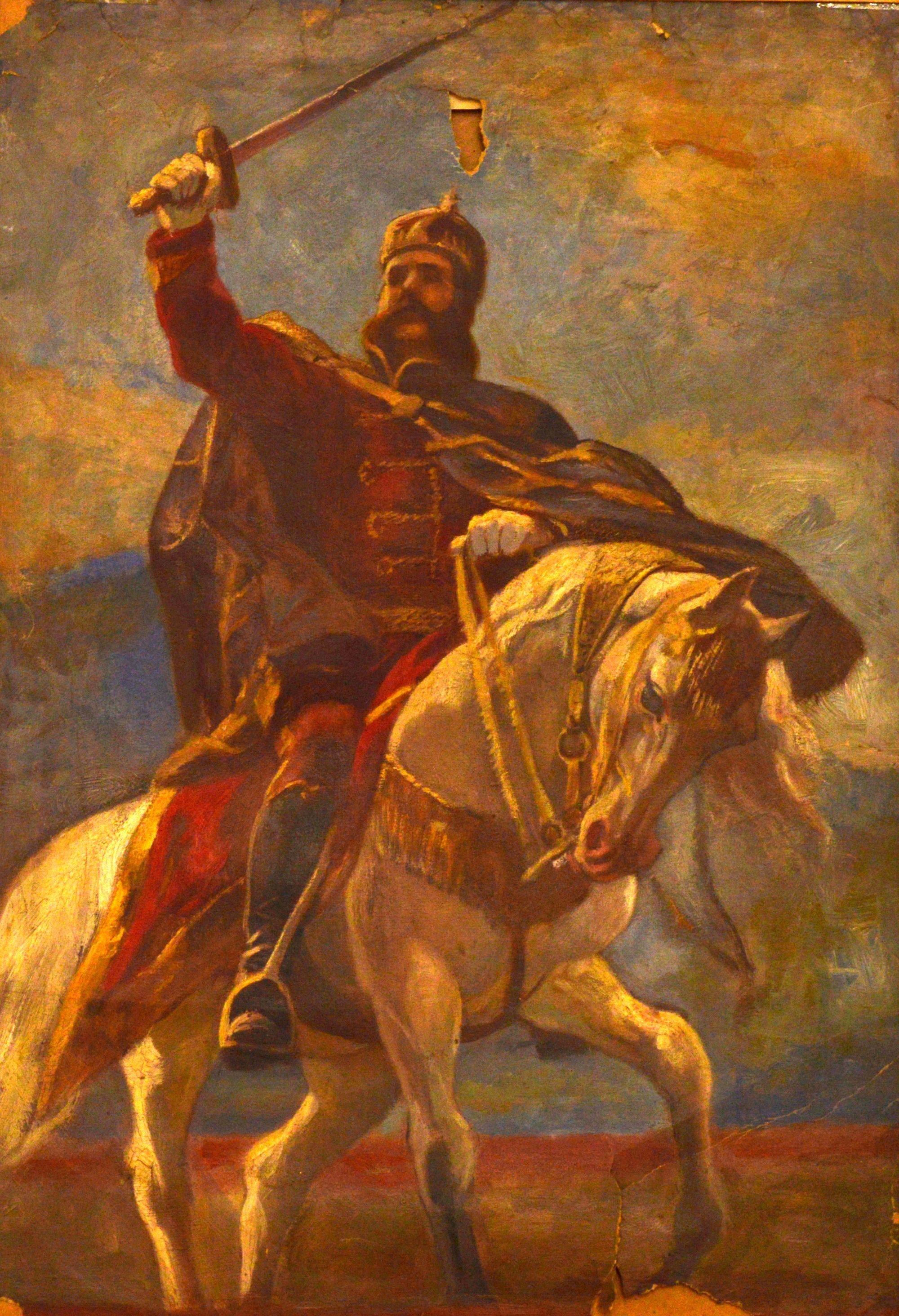 I. Ferenc József lovon (Rippl-Rónai Múzeum CC BY-NC-SA)