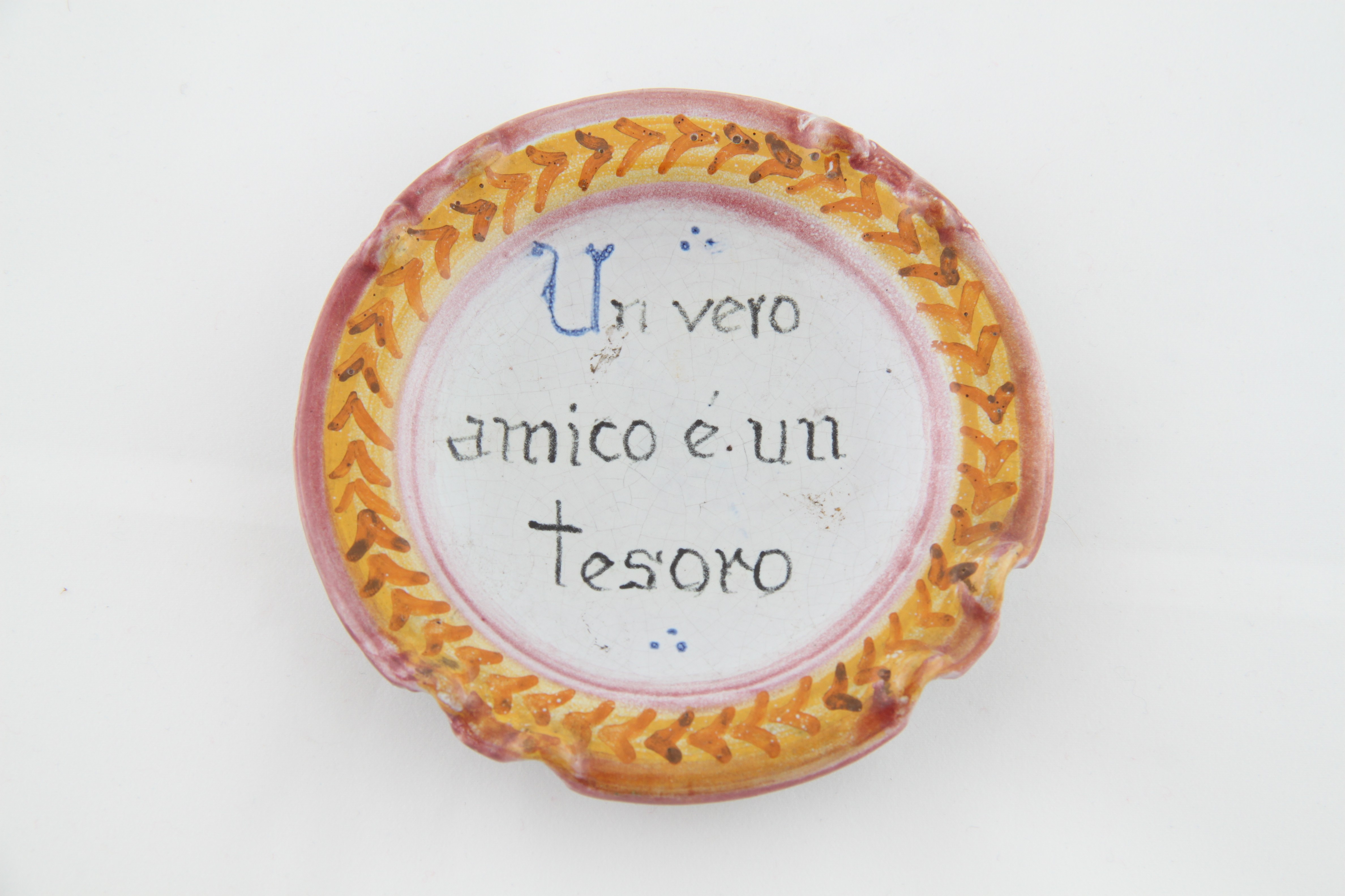 'Irásos" tányérka (Rippl-Rónai Múzeum CC BY-NC-ND)