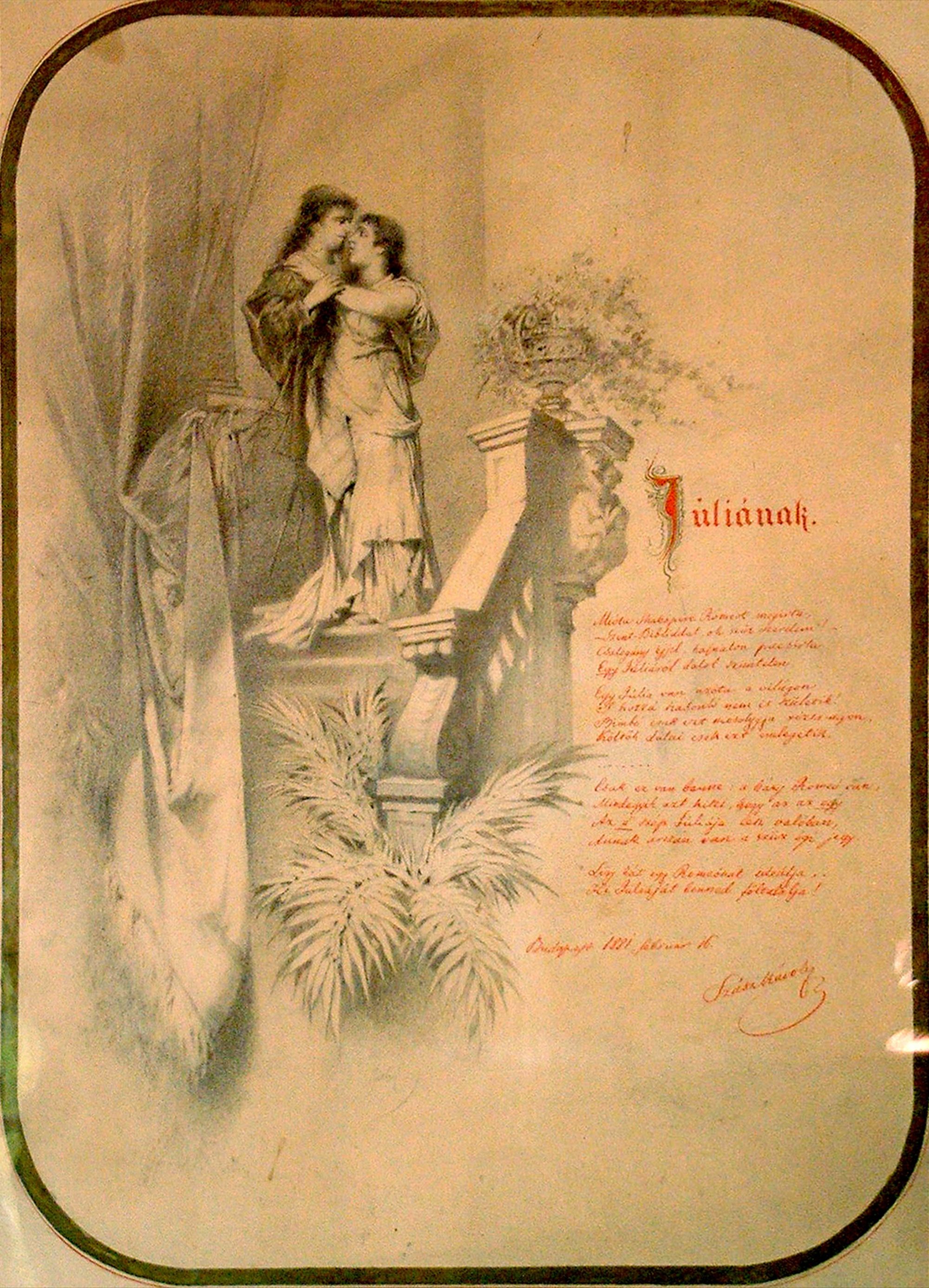 Júliának (Rippl-Rónai Múzeum CC BY-NC-SA)