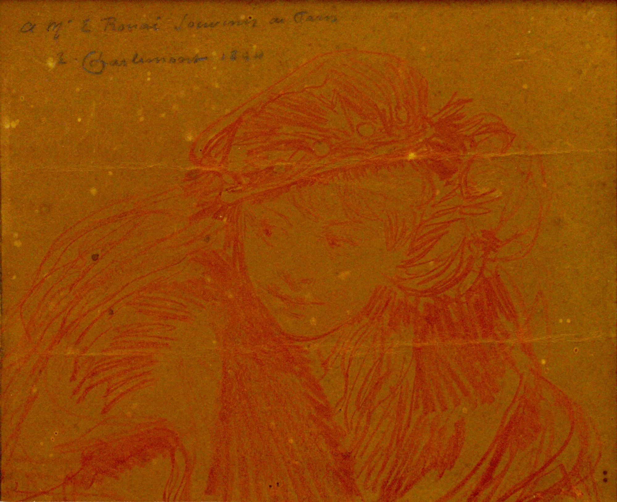 Kalapos nő (Rippl-Rónai Múzeum CC BY-NC-ND)