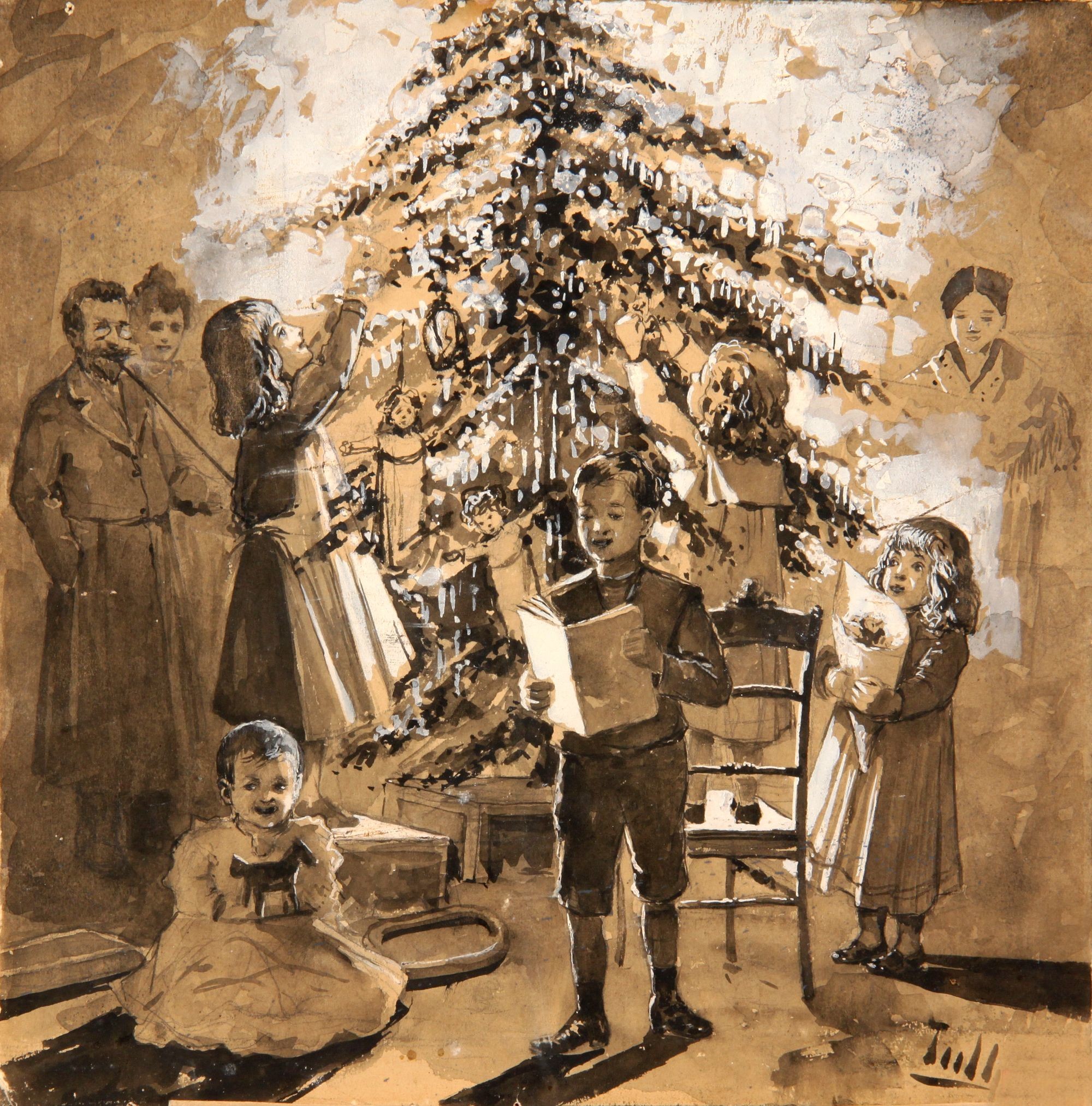 Karácsonykor (Rippl-Rónai Múzeum CC BY-NC-SA)