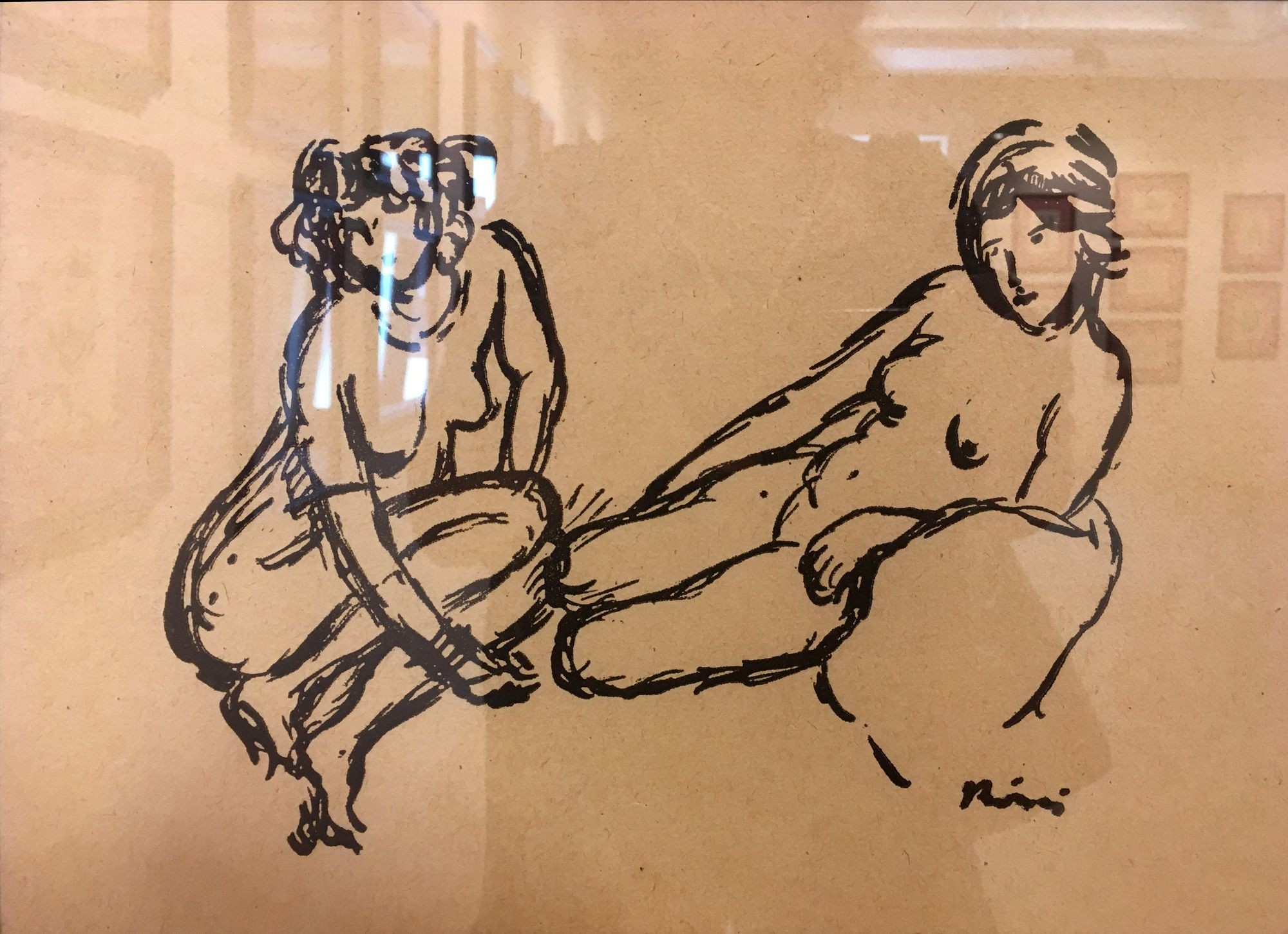 Két akt párnával (Rippl-Rónai Múzeum CC BY-NC-ND)
