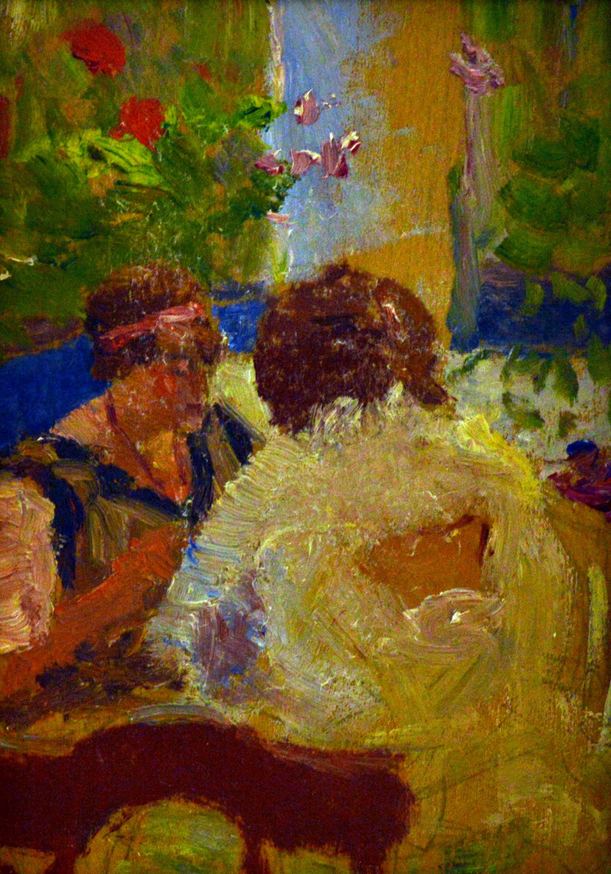Két nő asztalnál / Beszélgető nők (Rippl-Rónai Múzeum CC BY-NC-ND)