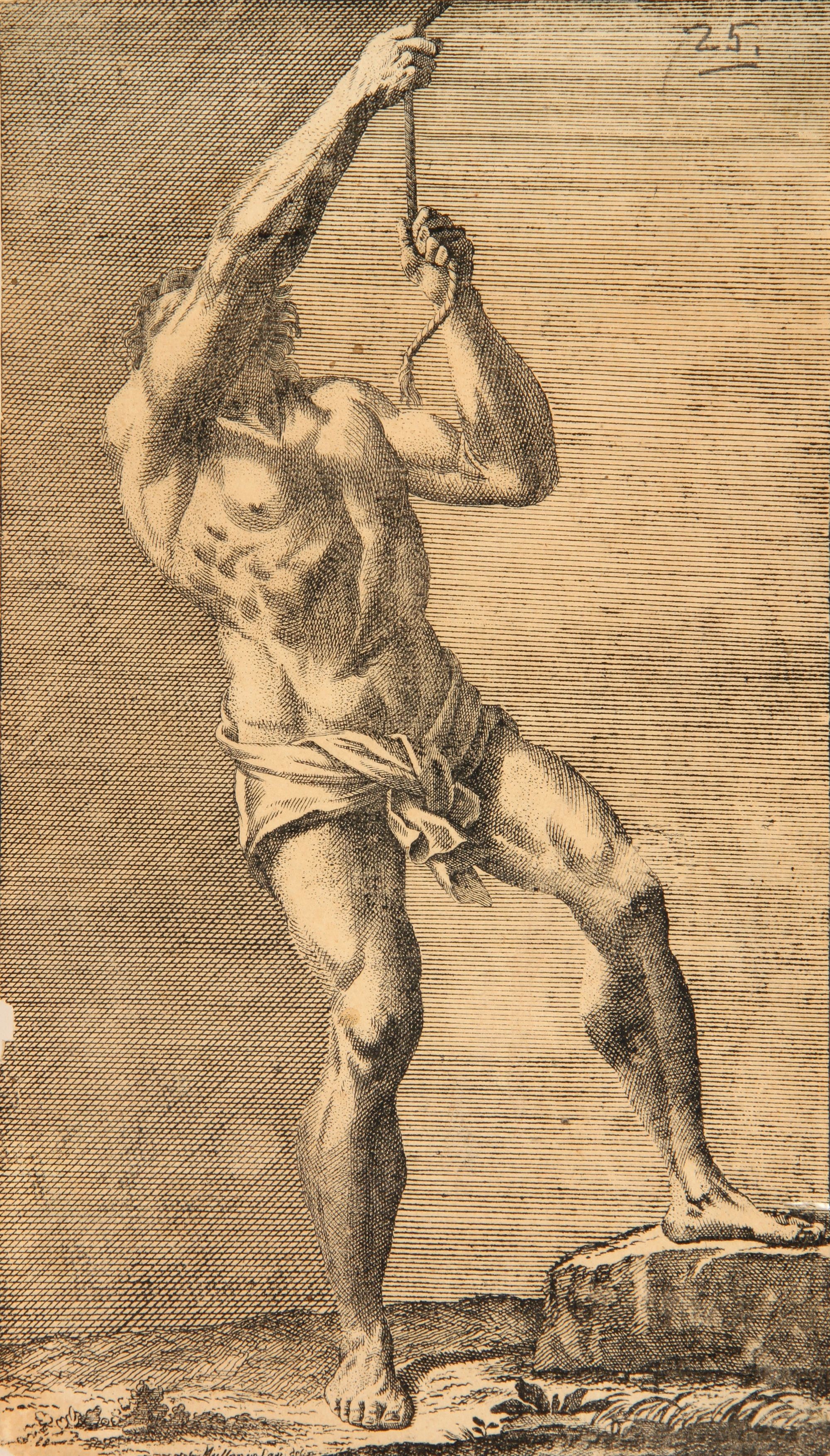 Kötélhúzó férfi - allegorikus figurák (Rippl-Rónai Múzeum CC BY-NC-SA)