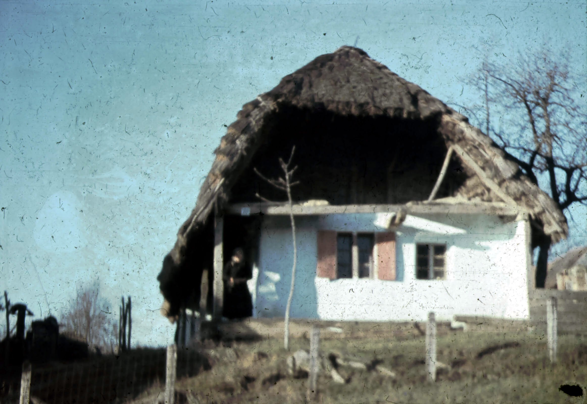 Kontyos, fatornácos, vesszőoromfalas ház (Rippl-Rónai Múzeum CC BY-NC-ND)