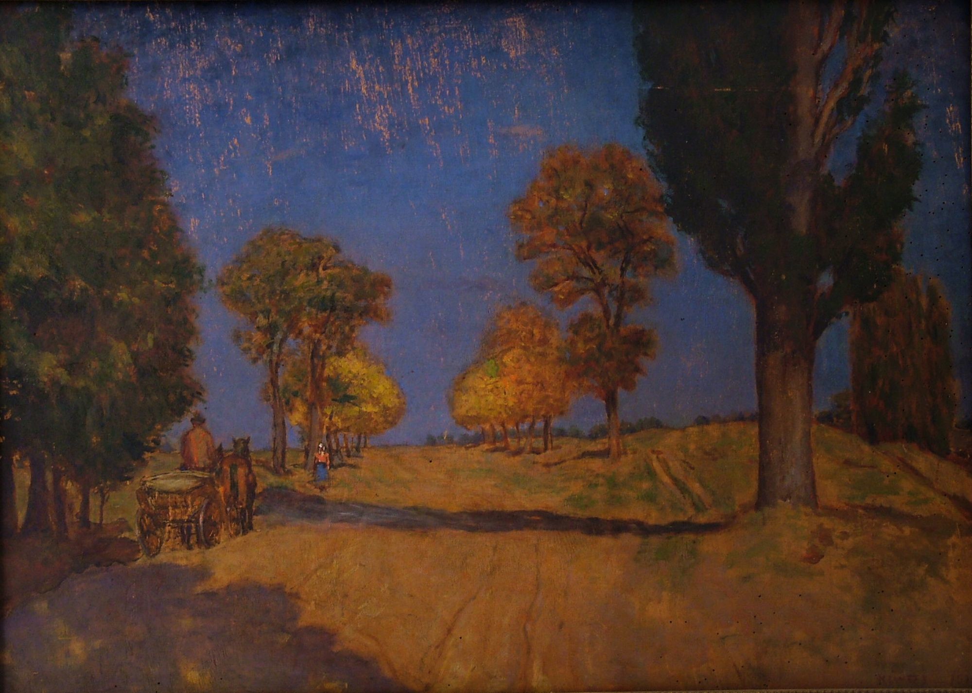 Lellei út nyárfával (Rippl-Rónai Múzeum CC BY-NC-SA)