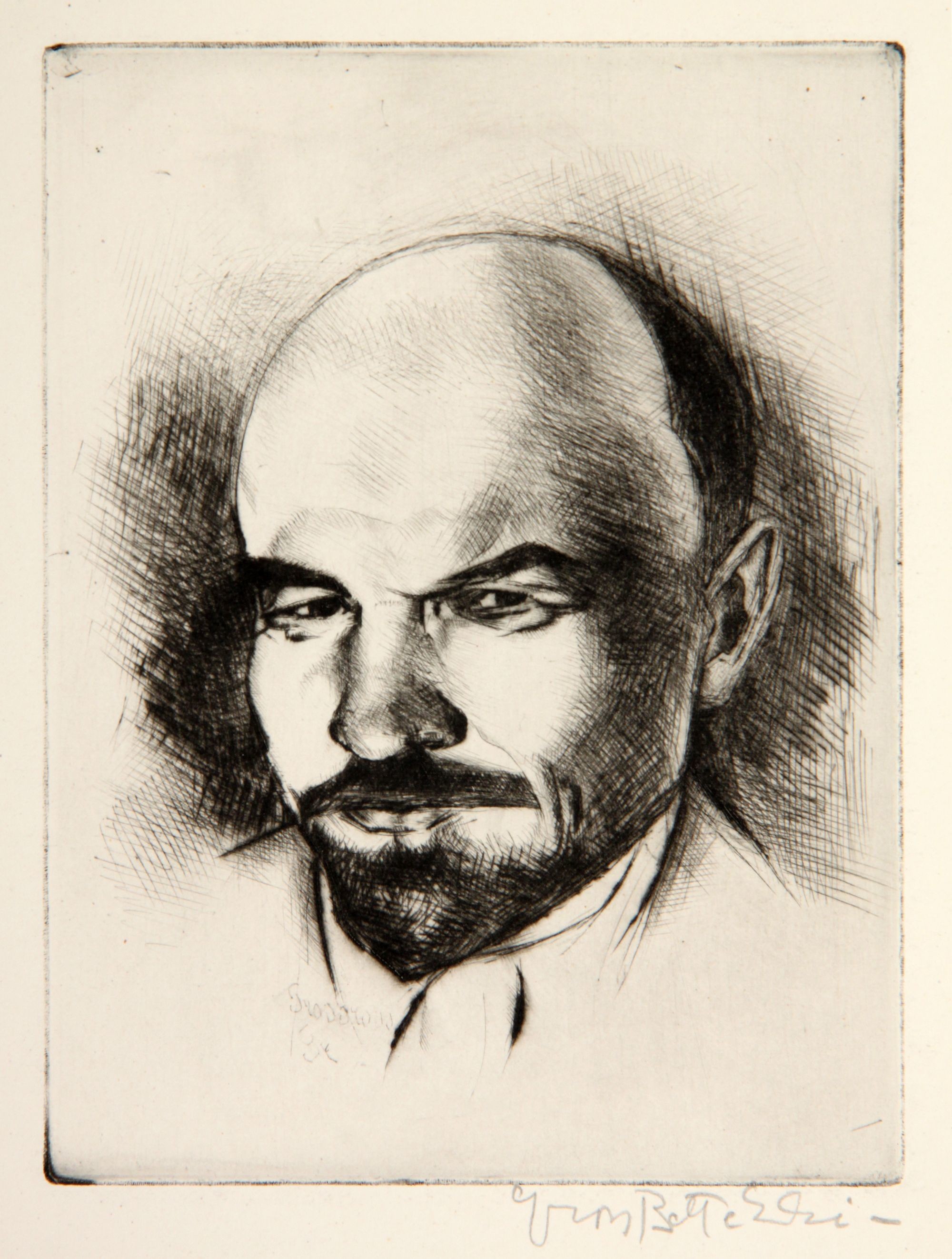 Lenin (Rippl-Rónai Múzeum CC BY-NC-SA)