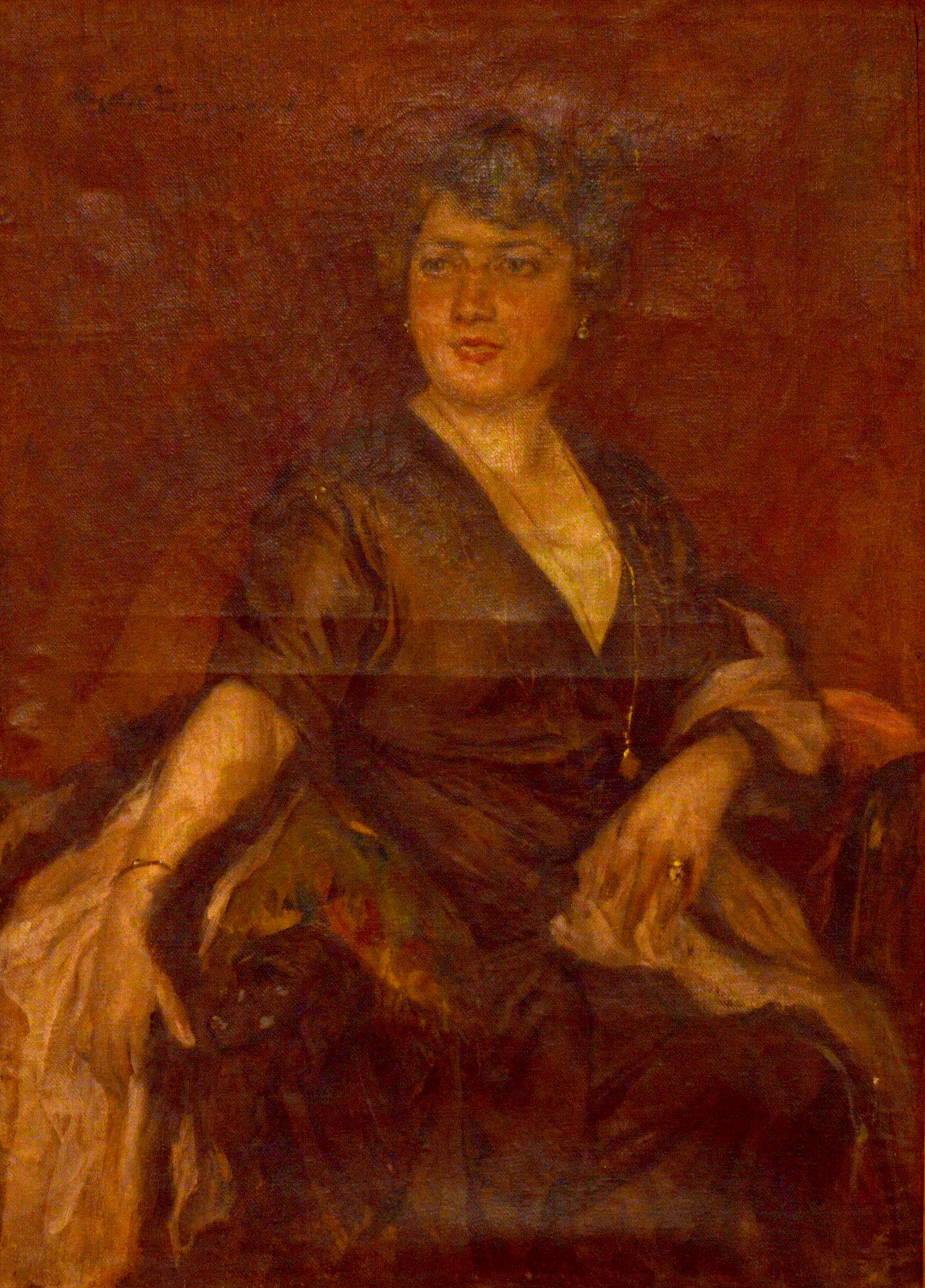 Liszauer Sándorné, szül. Kohn Mária (Rippl-Rónai Múzeum CC BY-NC-SA)