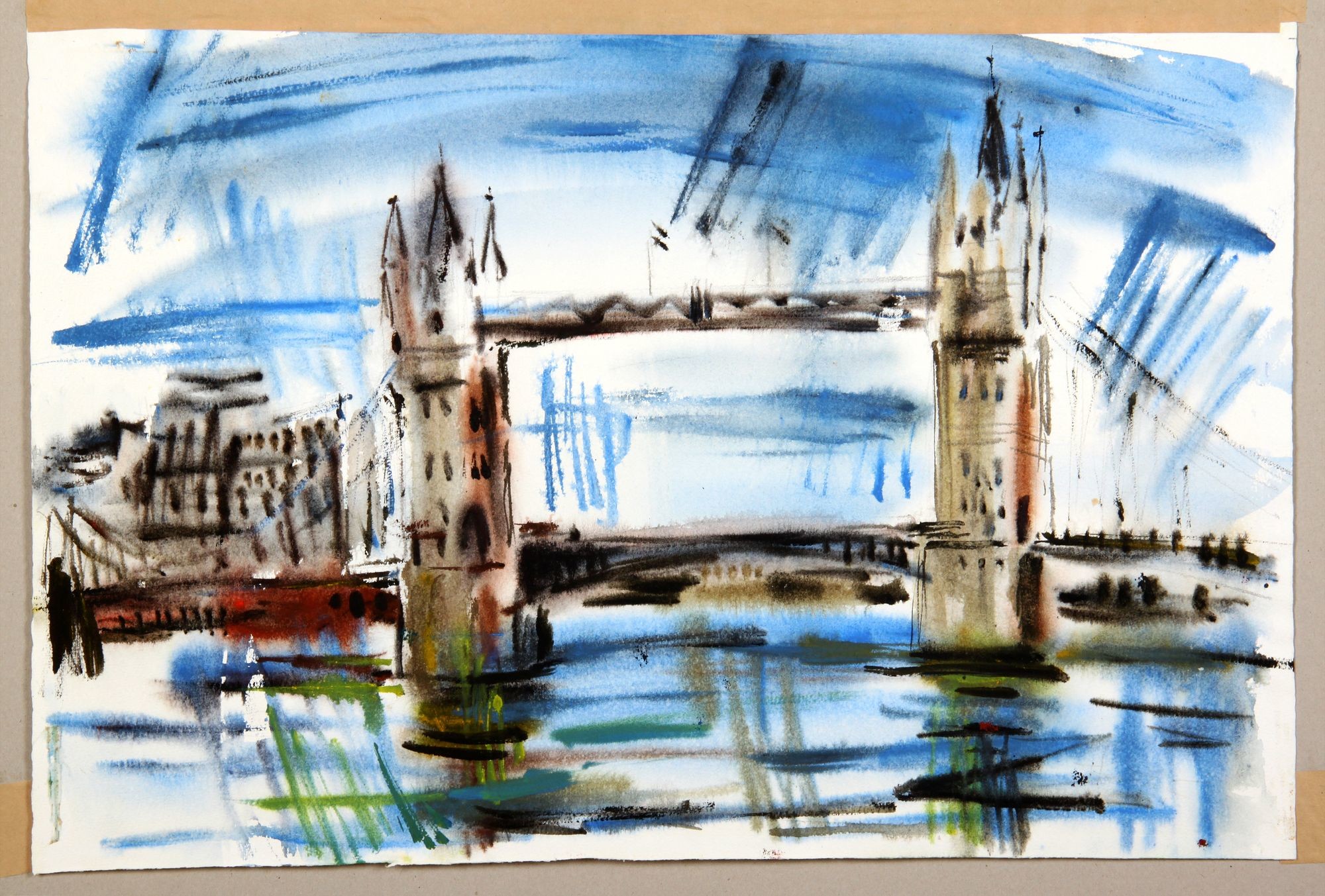 London. Tower Bridge (201) (Rippl-Rónai Múzeum CC BY-NC-SA)