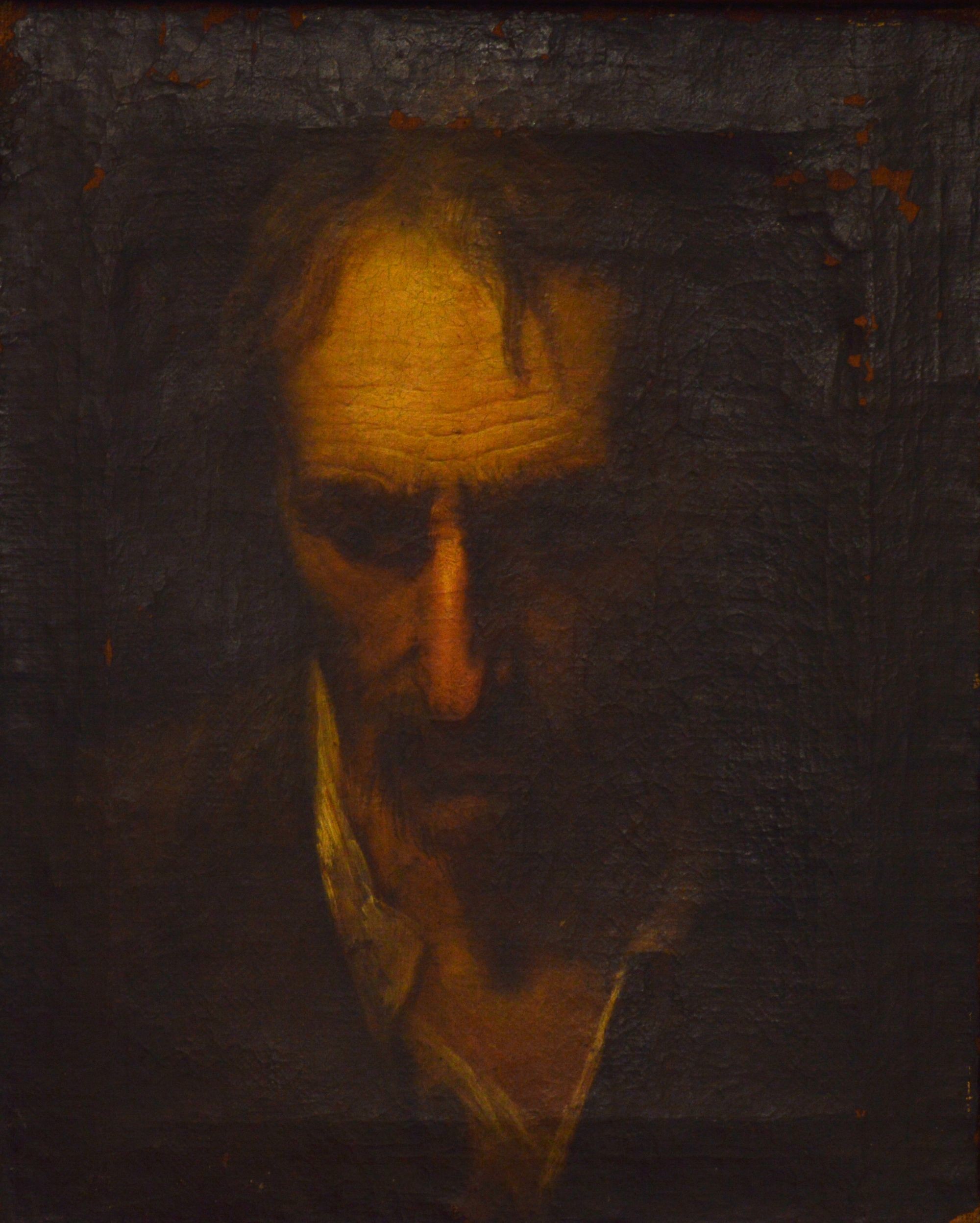 Magaelé néző férfifej (Rippl-Rónai Múzeum CC BY-NC-SA)
