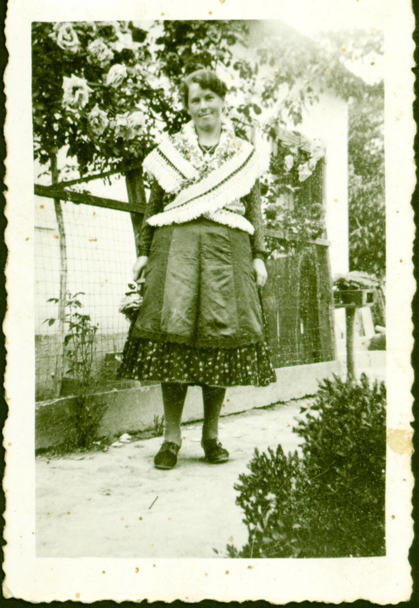 Miháldi viselet /Peza Józsefné/ 1930-as évek végén (Rippl-Rónai Múzeum CC BY-NC-ND)