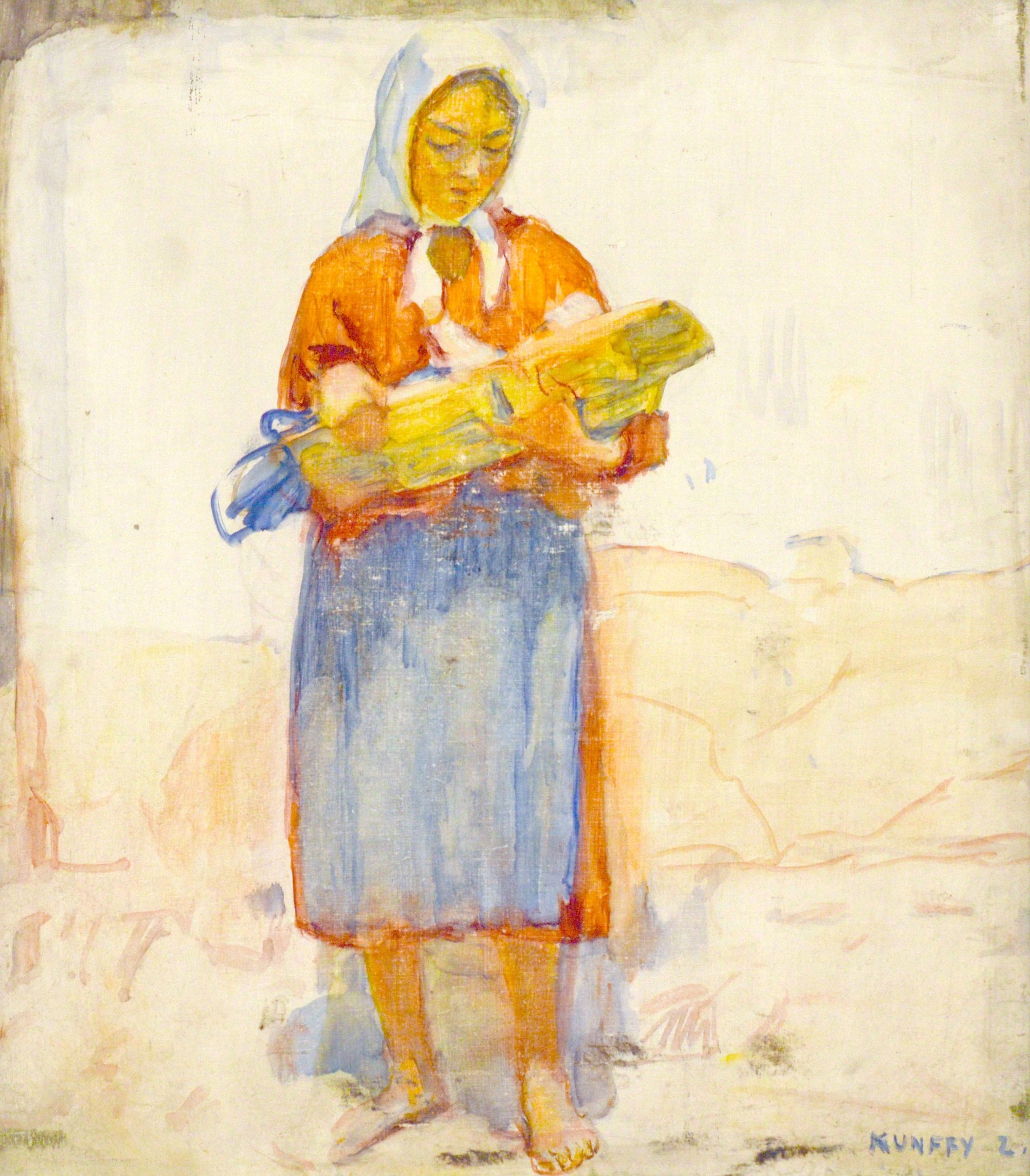Nő gyermekkel (Rippl-Rónai Múzeum CC BY-NC-ND)