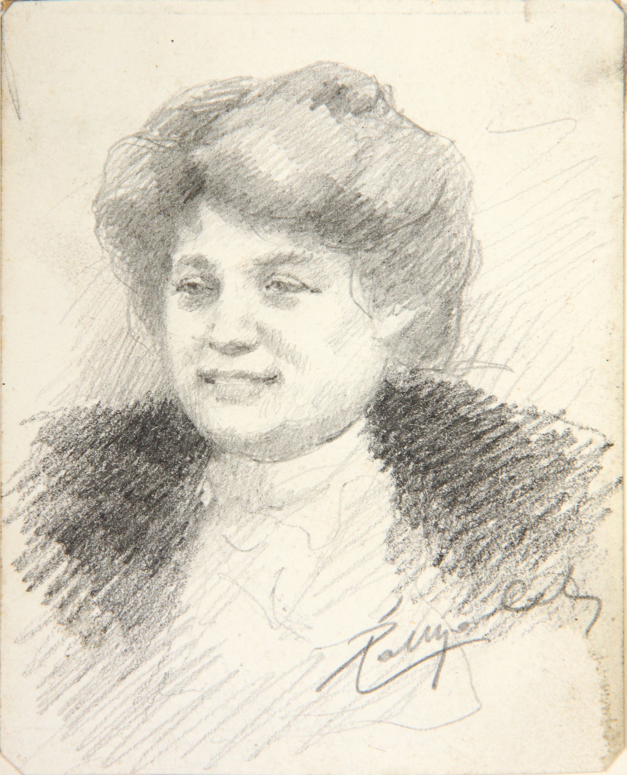 Női arckép (Rippl-Rónai Múzeum CC BY-NC-SA)