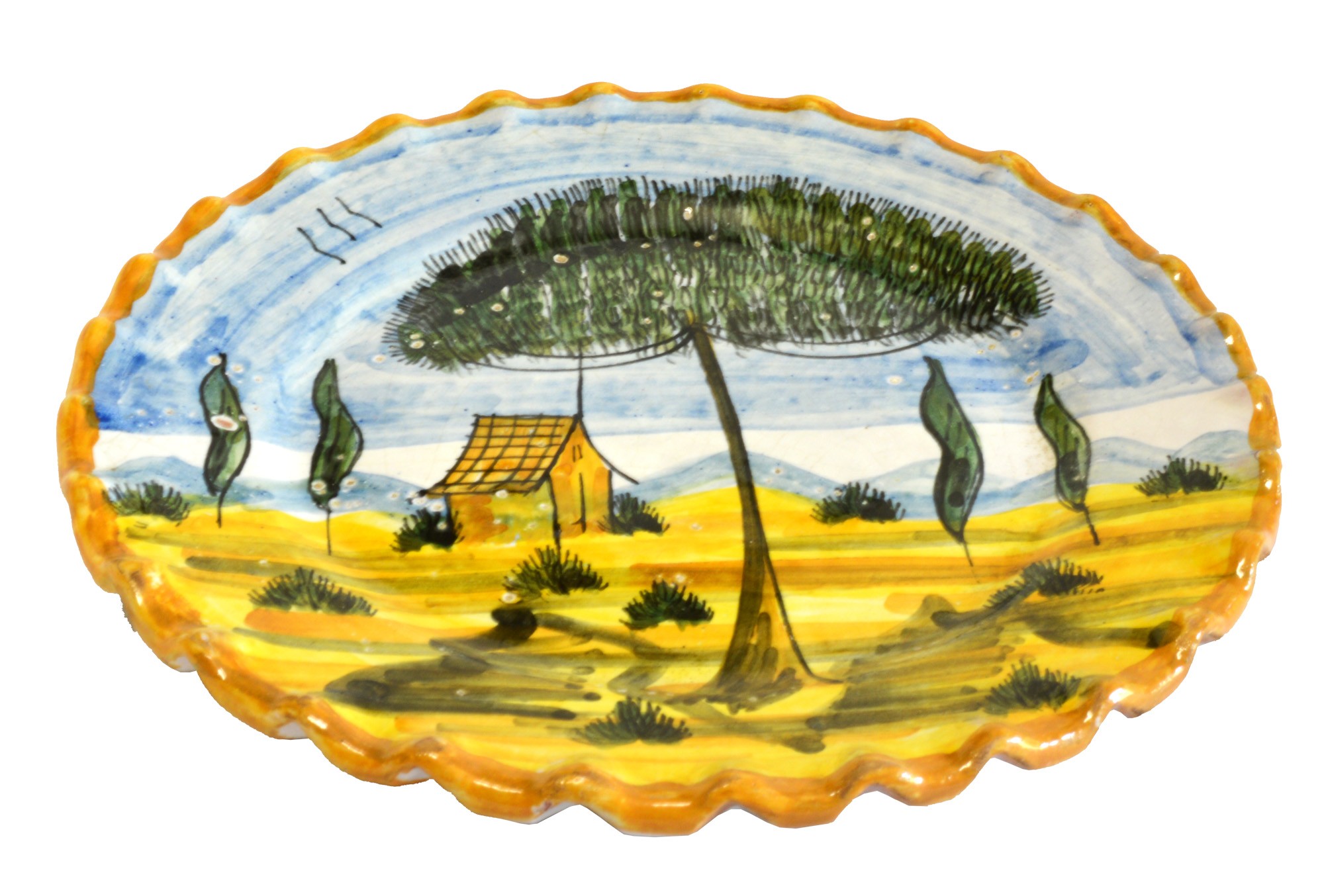 "Olasz fejes" tányér (Rippl-Rónai Múzeum CC BY-NC-SA)