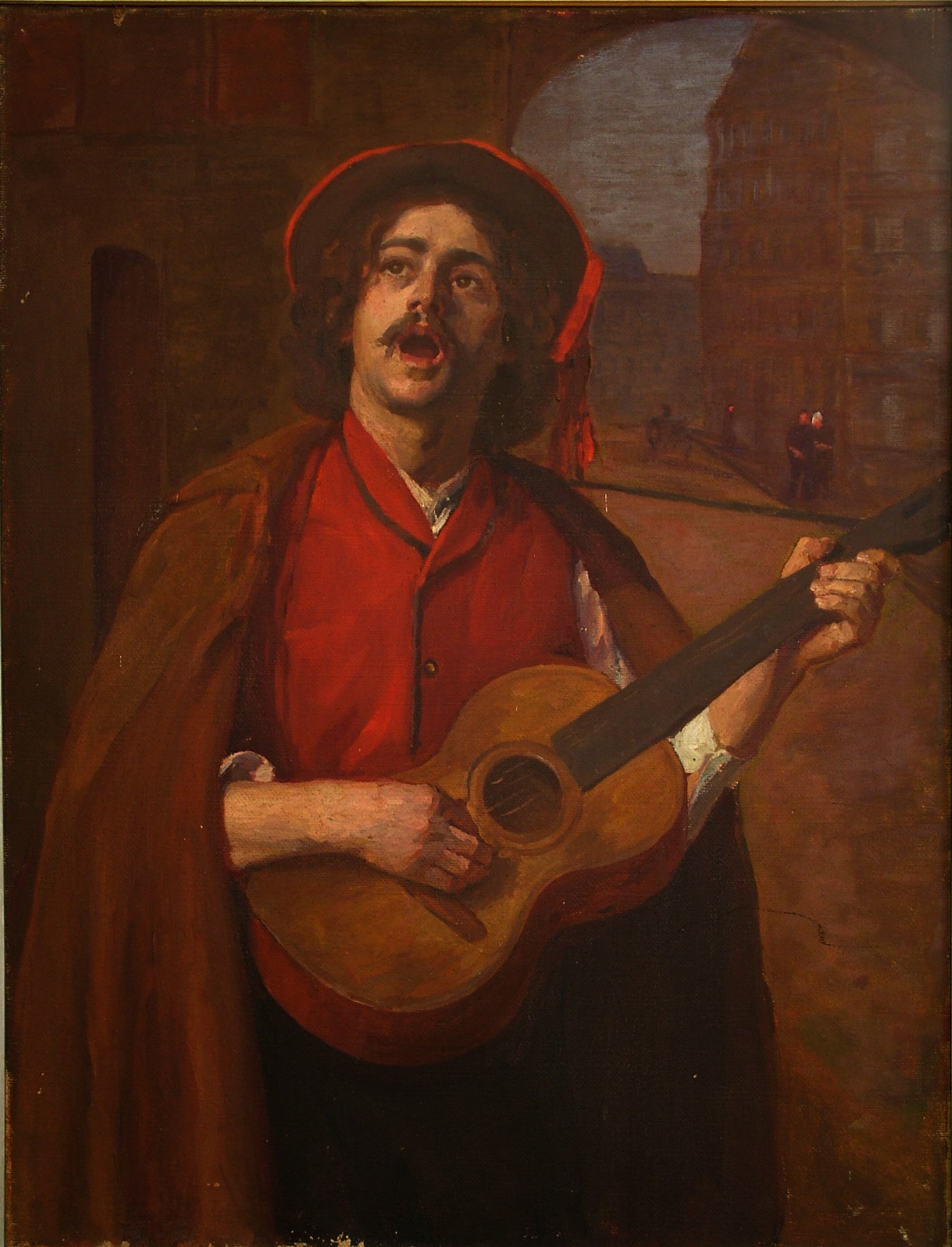 Olasz gitáros (Rippl-Rónai Múzeum CC BY-NC-SA)