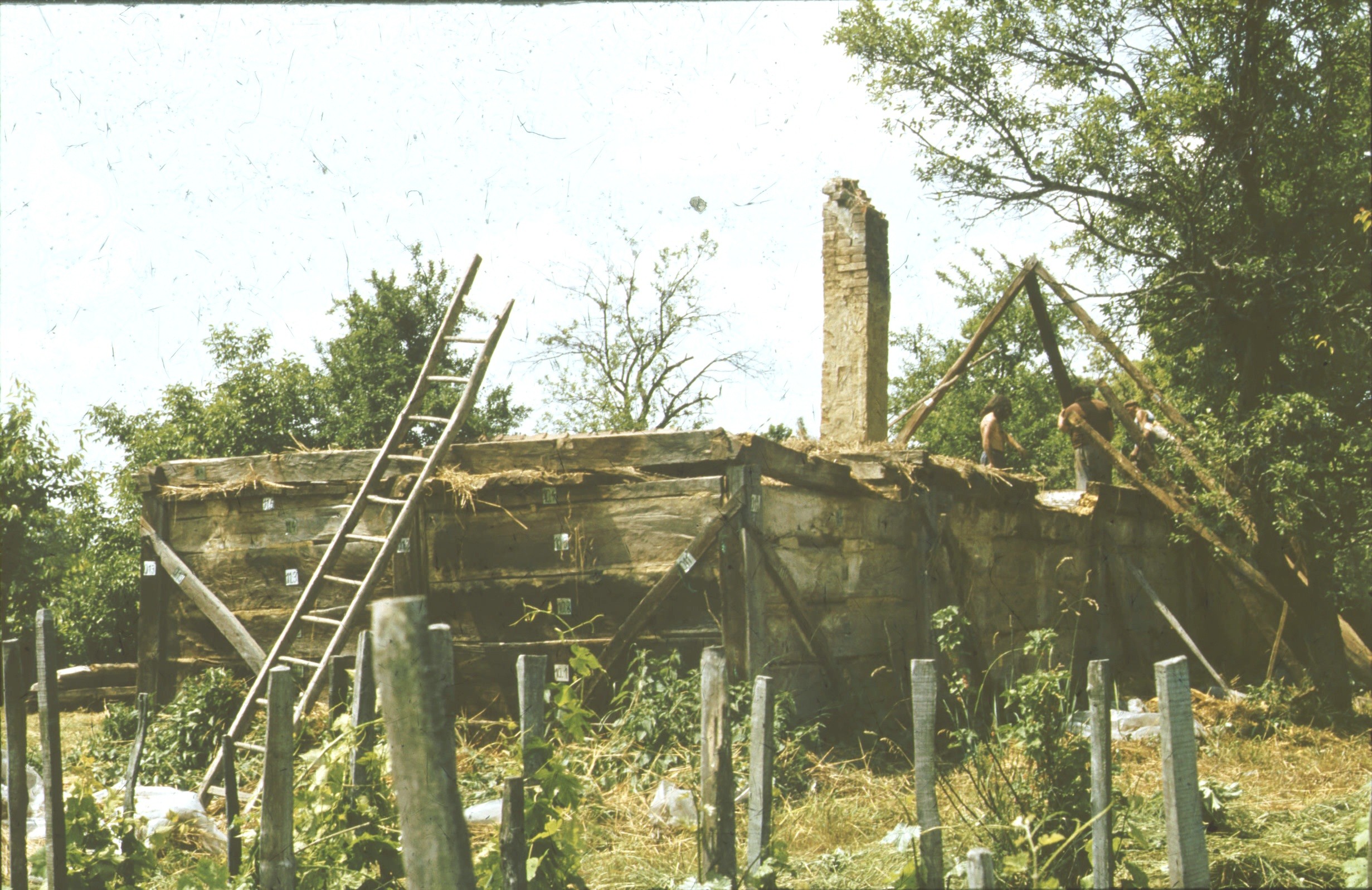 Présház bontása, látkép ÉK-ről (Rippl-Rónai Múzeum CC BY-NC-ND)