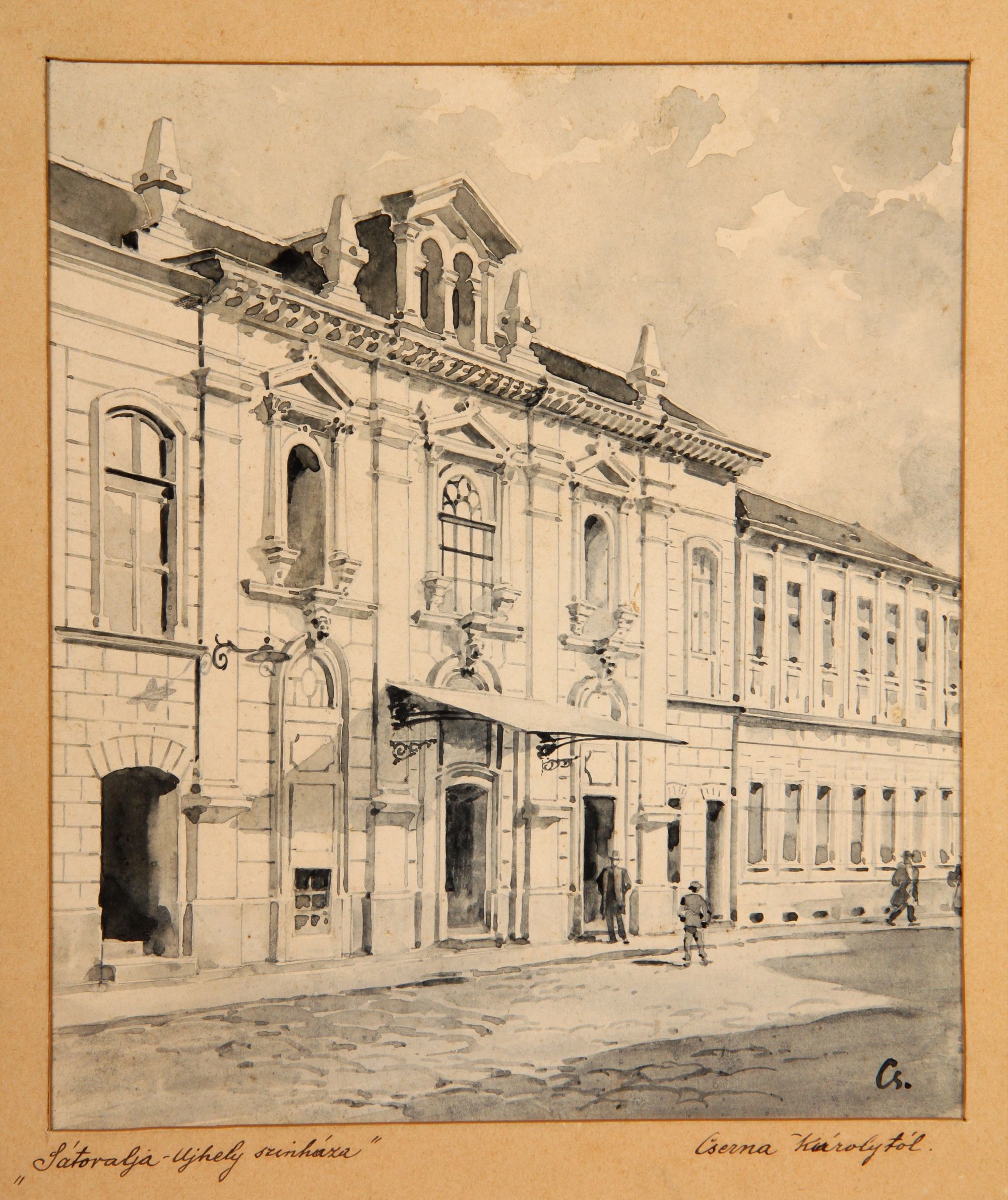 Sátoraljaújhely színháza (Rippl-Rónai Múzeum CC BY-NC-SA)