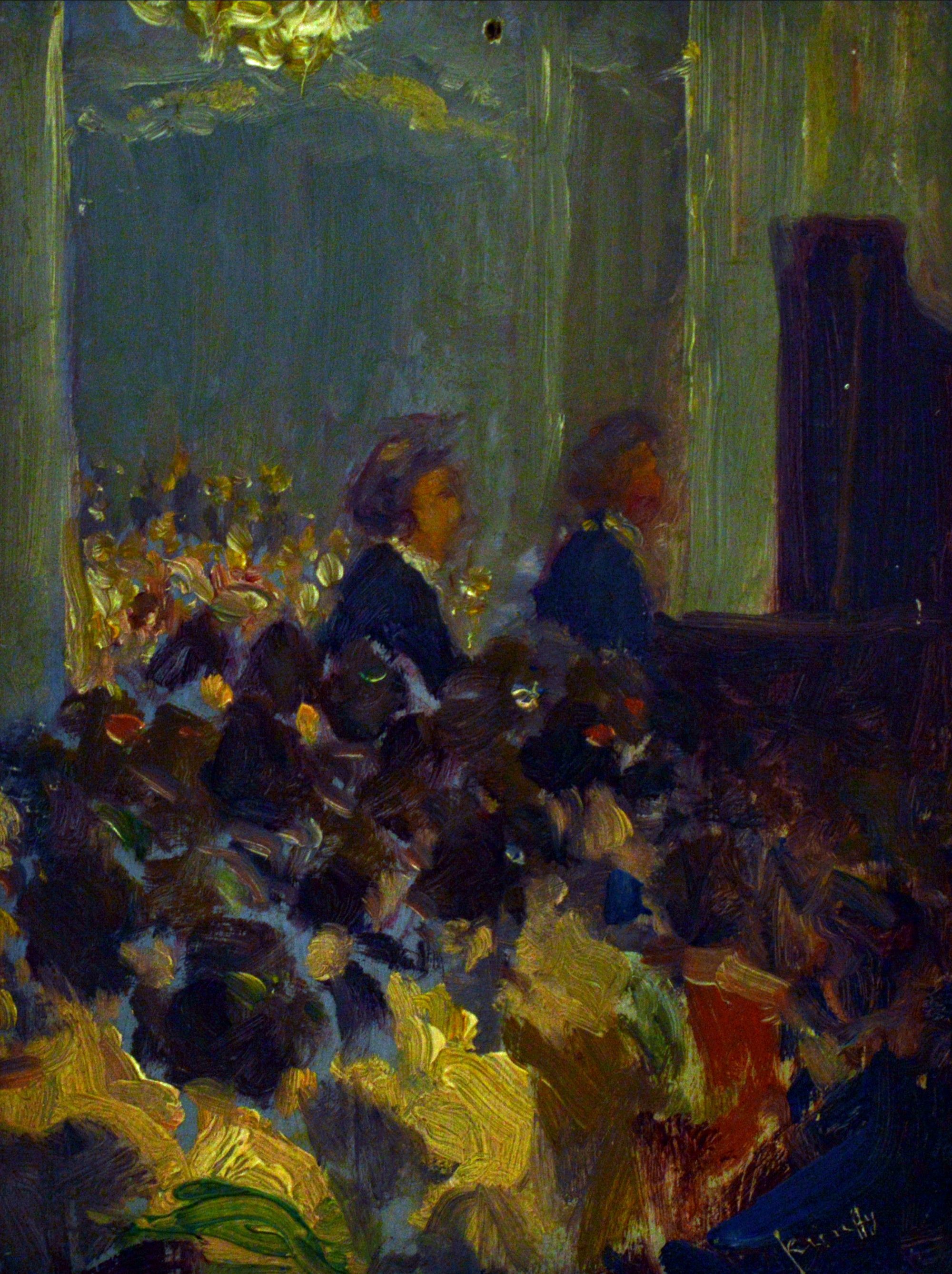 Sauer E. Párizsban koncertezik (Rippl-Rónai Múzeum CC BY-NC-ND)