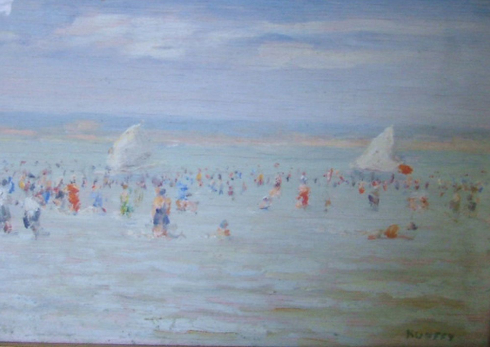 Siófoki strand (Rippl-Rónai Múzeum CC BY-NC-SA)