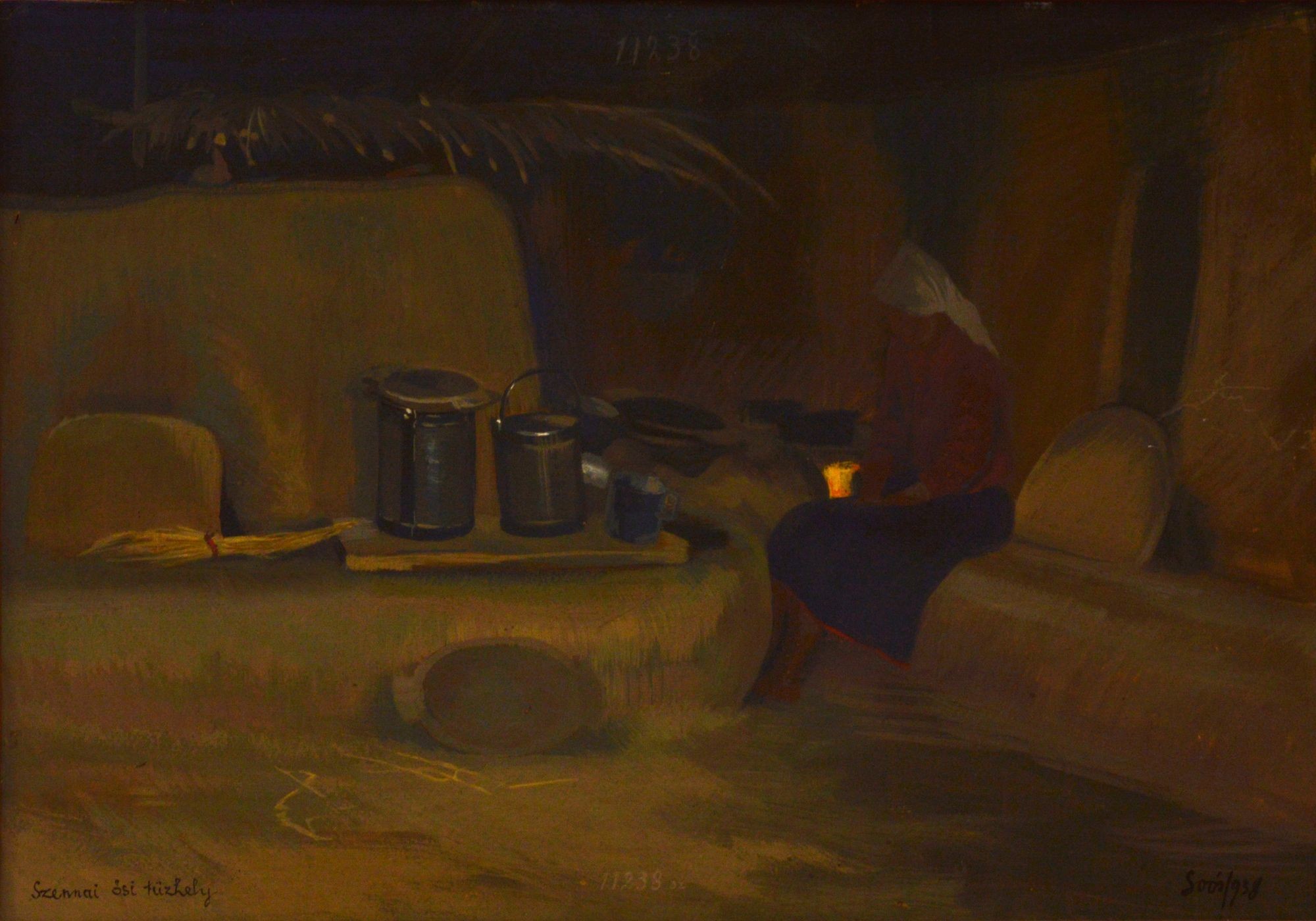 Szennai ősi tűzhely/ Zóka P. Lidi konyhája (Rippl-Rónai Múzeum CC BY-NC-SA)