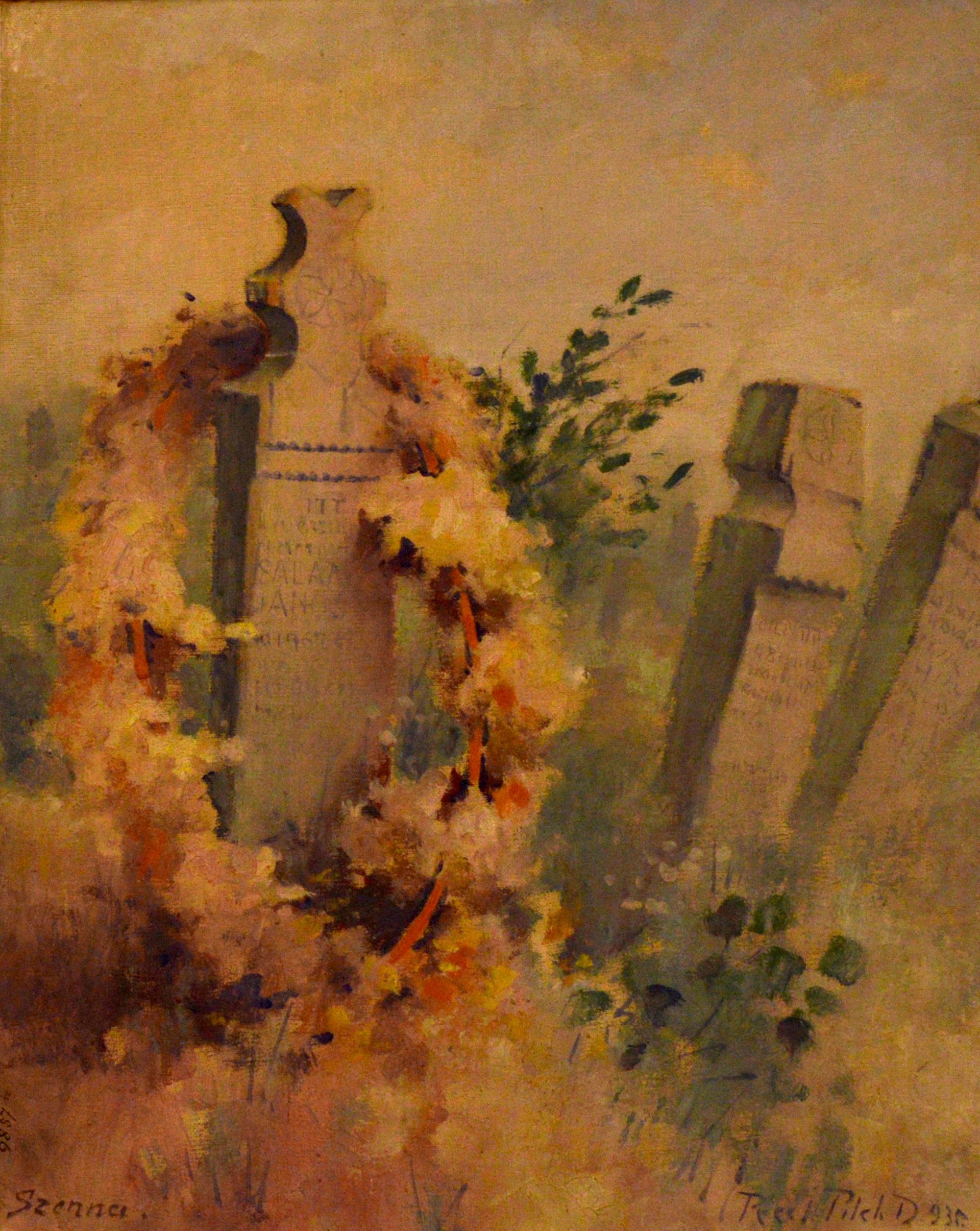 Szennai temetőrészlet (Rippl-Rónai Múzeum CC BY-NC-SA)