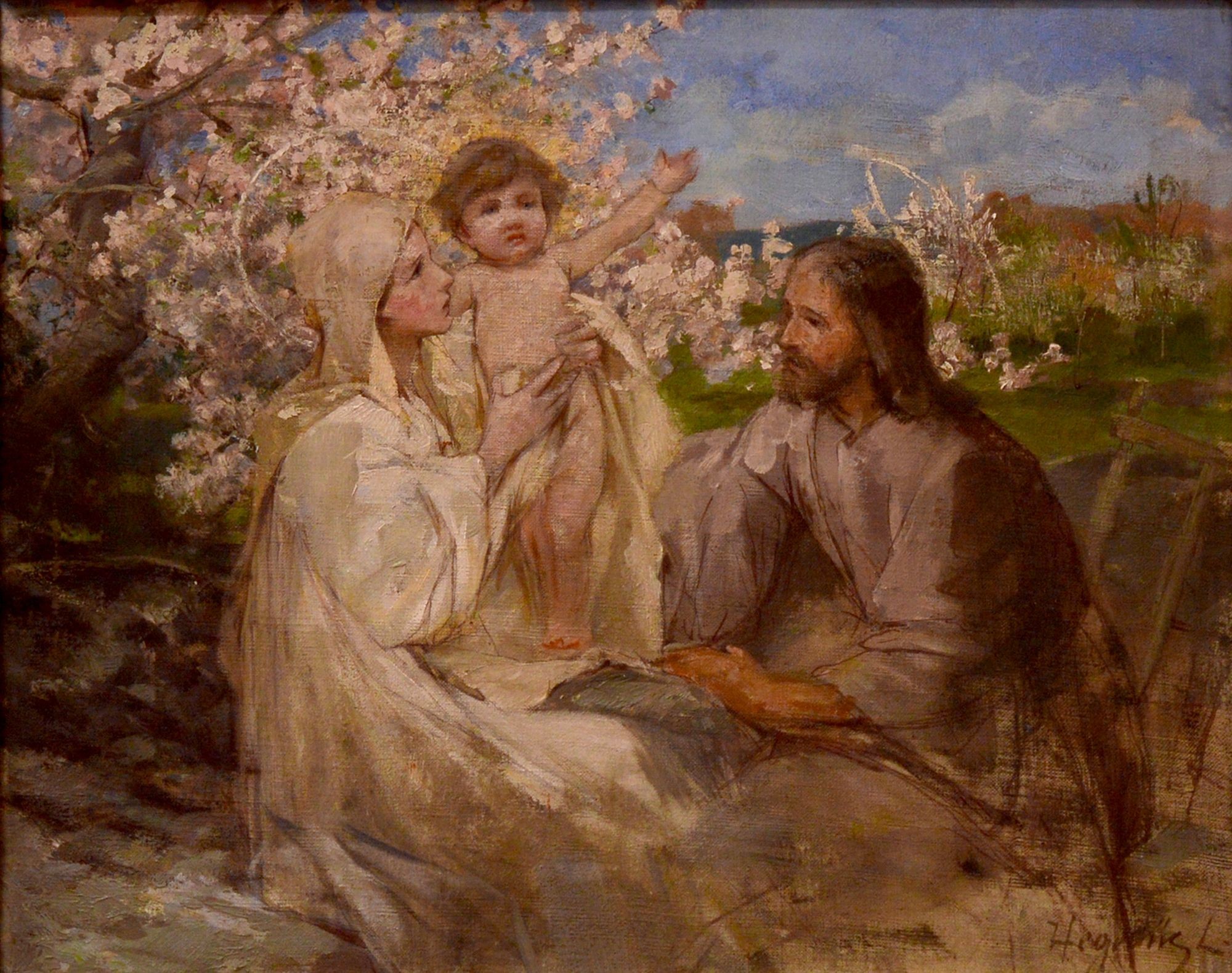 Szent család (Rippl-Rónai Múzeum CC BY-NC-SA)