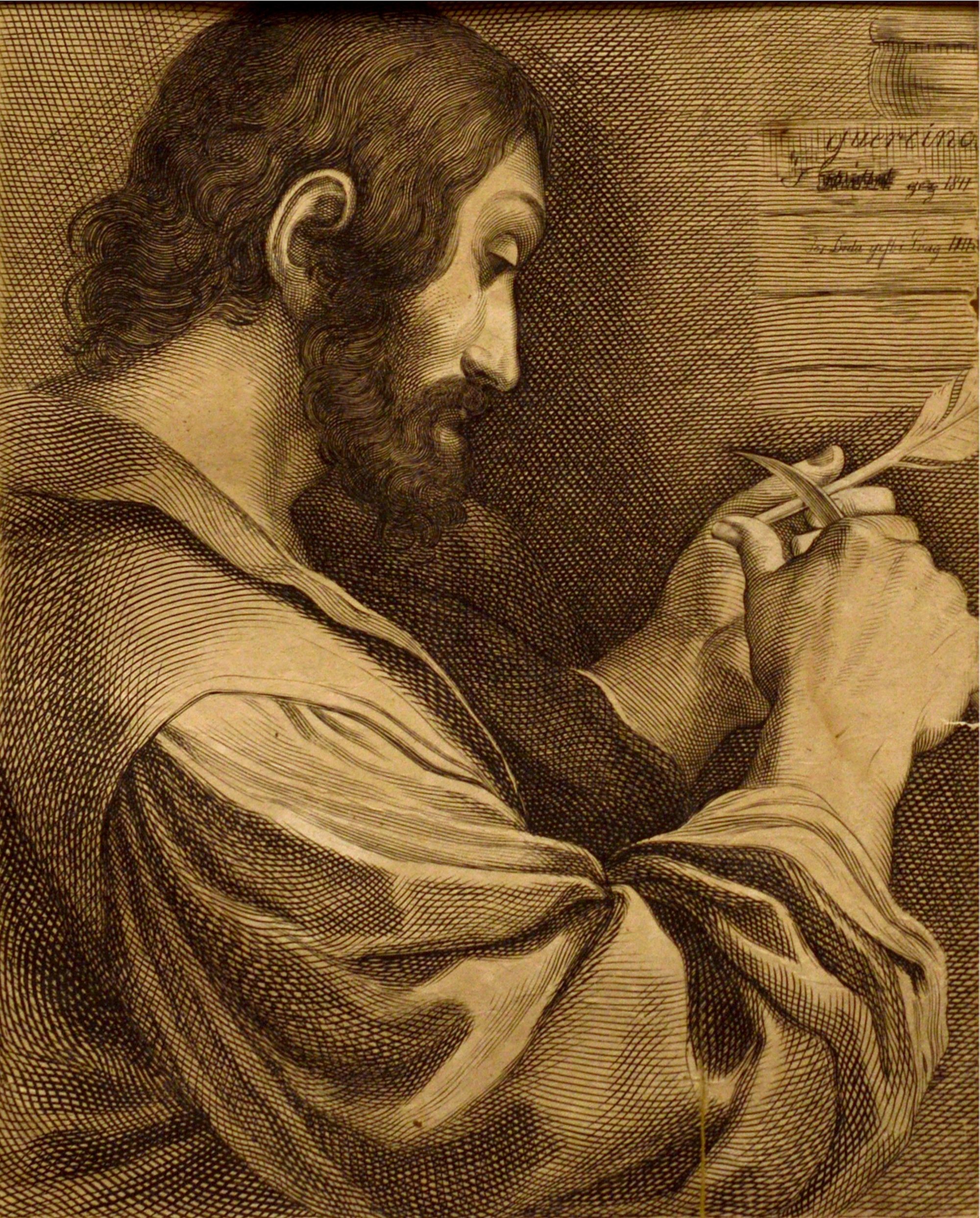 Szent Pál - Guercino után (Rippl-Rónai Múzeum CC BY-NC-SA)